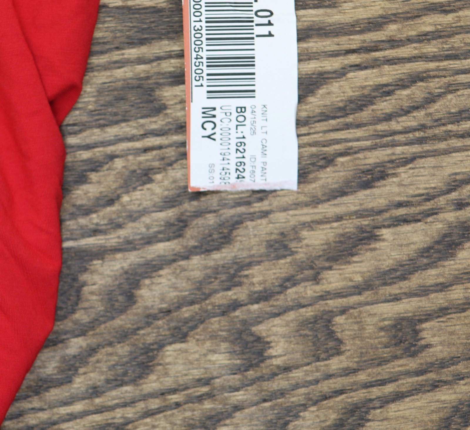 Other New State Of Day Womens Pajama Top 100198303ms Tango Red L Size L / US 10 / IT 46 - 3 Thumbnail
