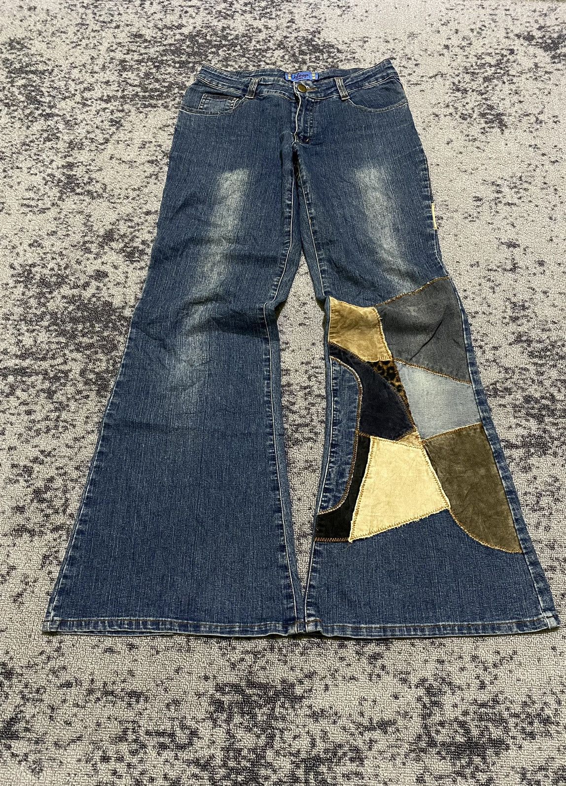 Hysteric Glamour Y2k deep “avant garde style” flare jeans Size US 30 / EU 46 - 1 Thumbnail