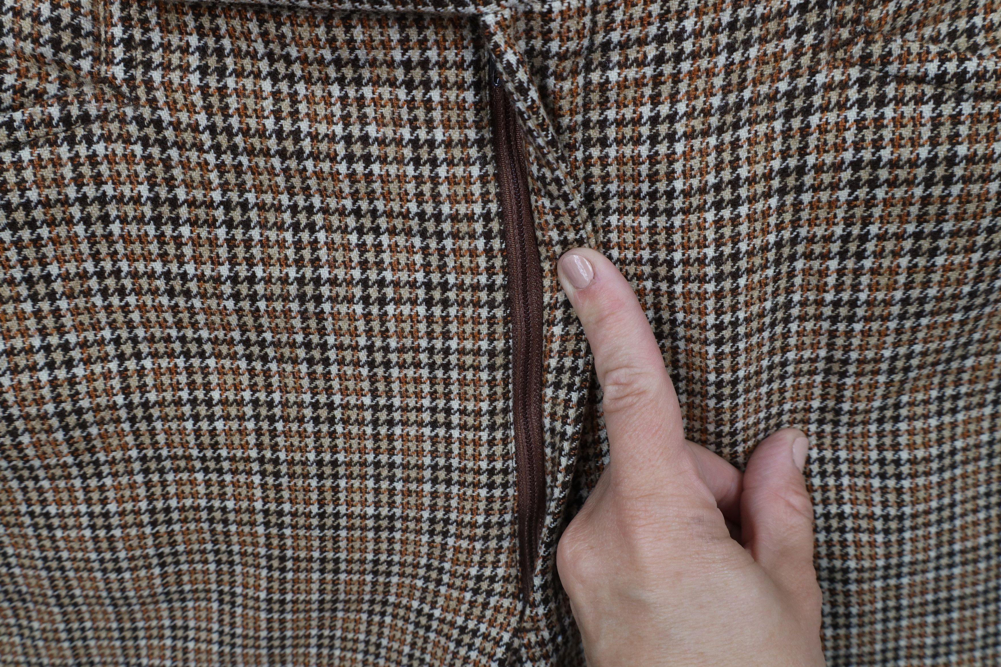 Vintage Vintage 70s Streetwear Bottoms Chino Pants Houndstooth USA Size US 38 / EU 54 - 6 Thumbnail