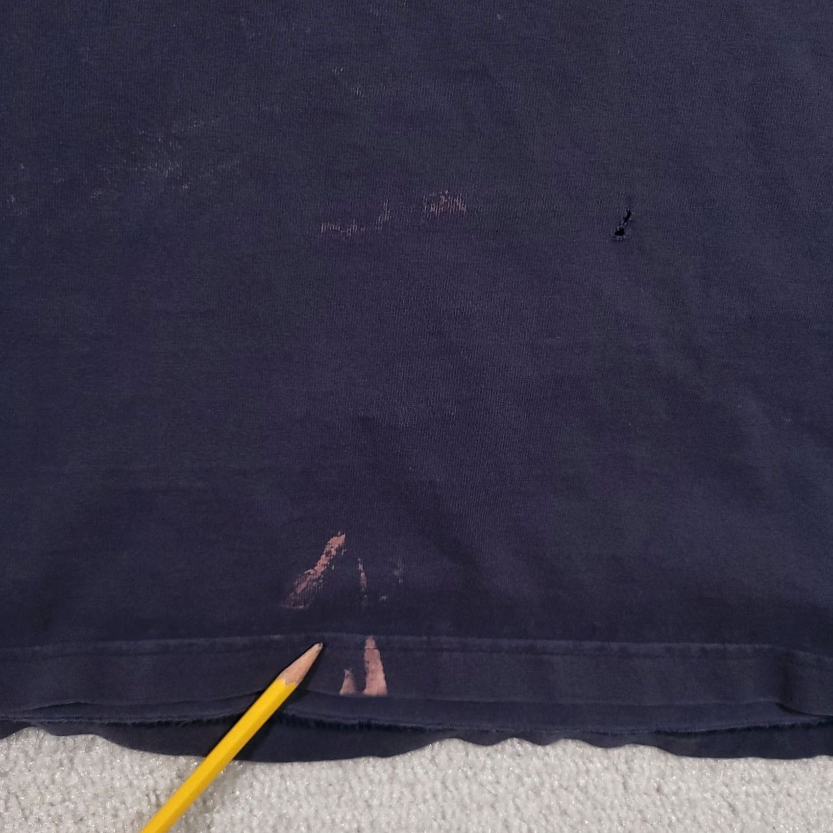 Carhartt VINTAGE Carhartt Long Sleeve Workwear T Shirt Mens XL Blue Graphic Grunge Size US XL / EU 56 / 4 - 5 Thumbnail