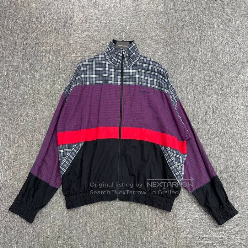 Balenciaga Balenciaga Plaid patchwork jacket Size US S / EU 44-46 / 1 - 1 Thumbnail