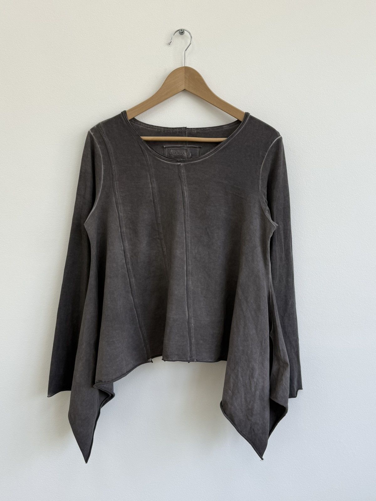 Rundholz Luukaa Asymetrical Long Sleeve Top Size 3 Rick Owens Style Size M / US 6-8 / IT 42-44 - 1 Thumbnail