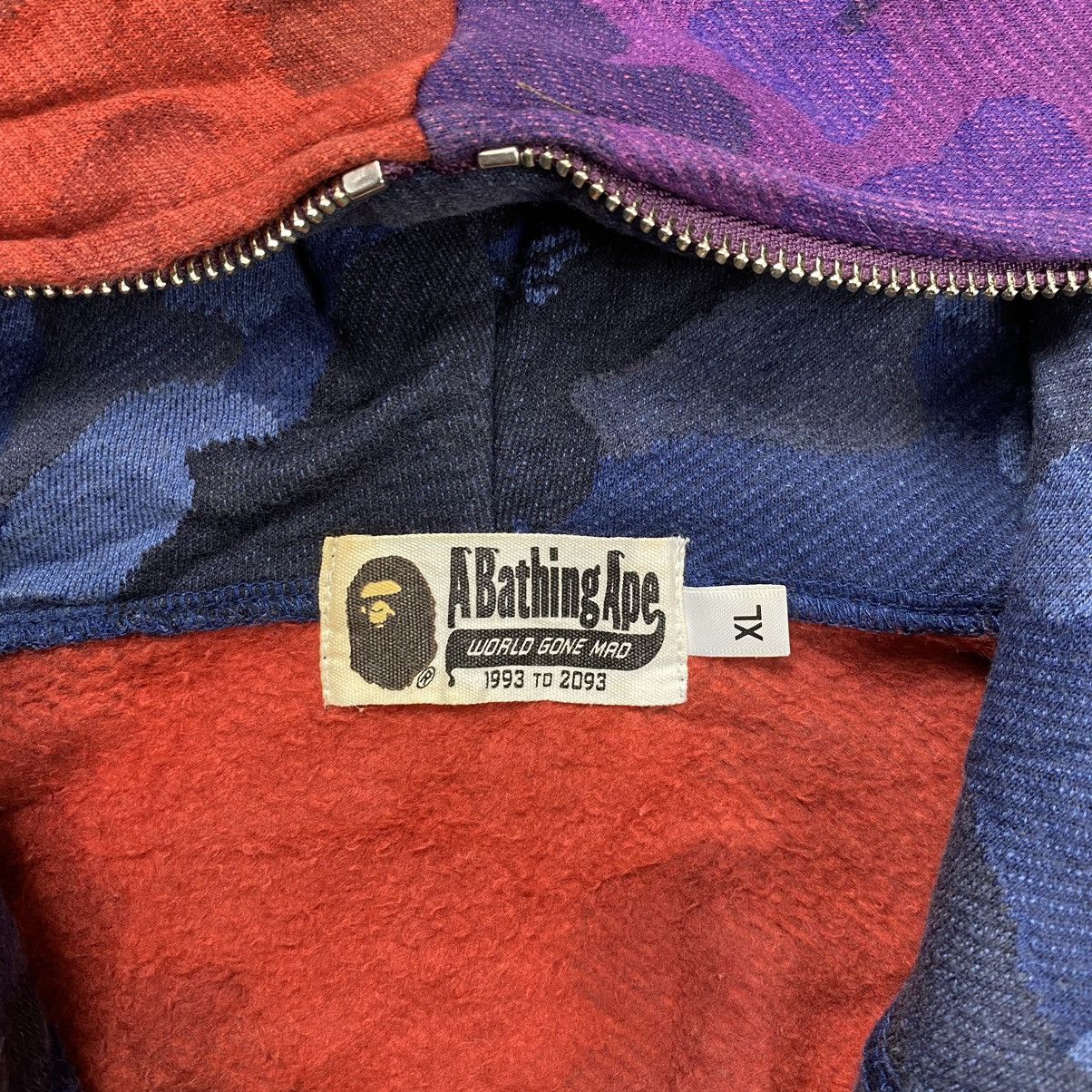 Bape bape candy multi color camouflage full zip hoodie Size US L / EU 52-54 / 3 - 10 Thumbnail