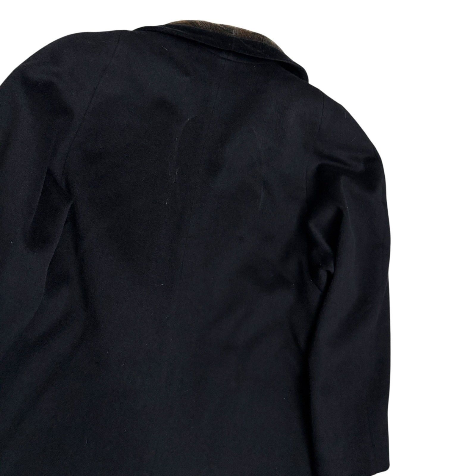 Other VINTAGE JONATHAN MICHAEL Wool Trench Retro Pea Coat Large Size L / US 10 / IT 46 - 7 Thumbnail