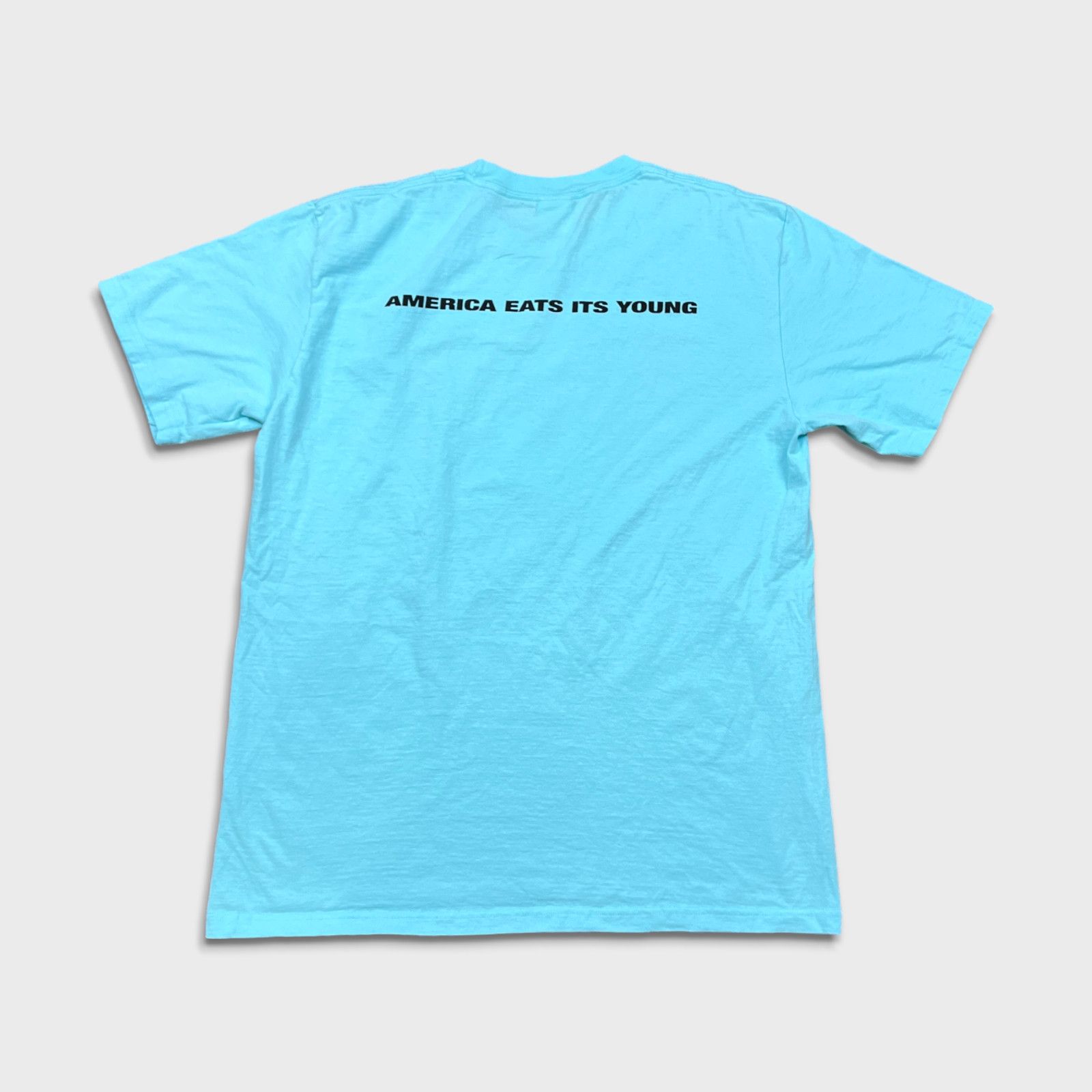 Supreme Supreme America Eats Its Young Medium Nas DMX Belly Tee Size US M / EU 48-50 / 2 - 6 Thumbnail