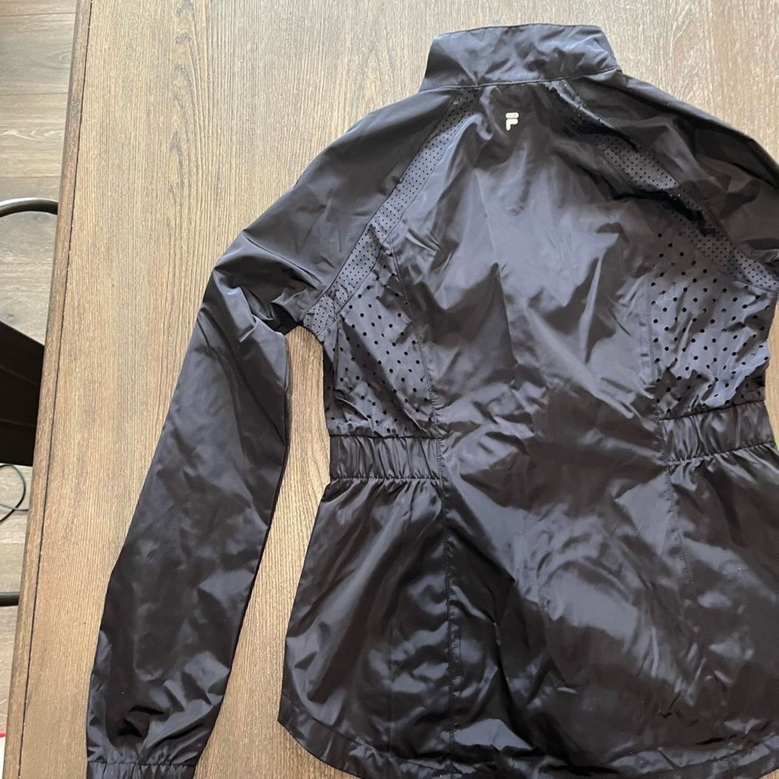 Fila NWOT Fila Womens Black Rain Jacket - Size S Size S / US 4 / IT 40 - 10 Thumbnail