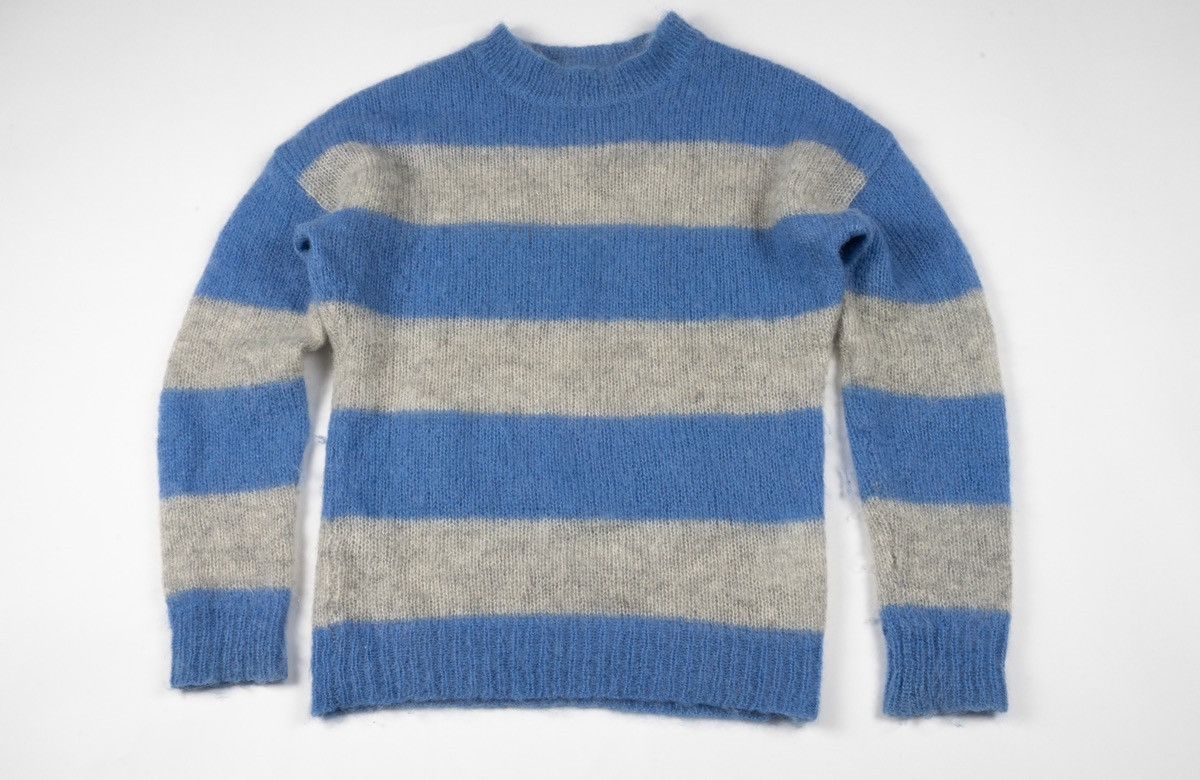 トップス Uniform experiment mohair stripe knit Uniform experiment mohair stripe knit