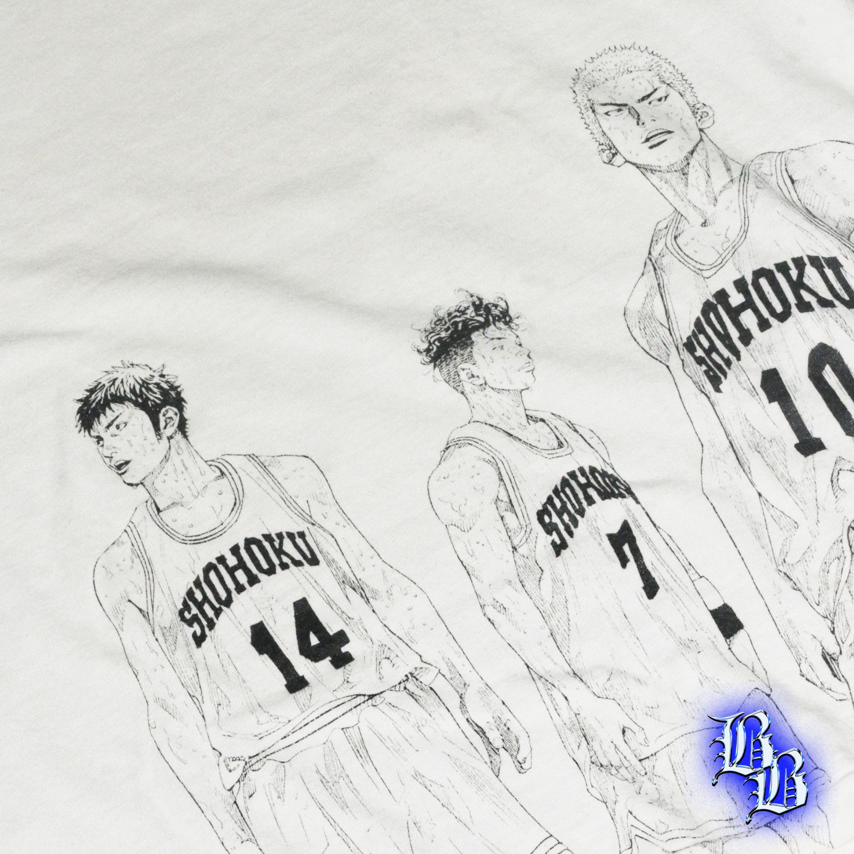 Anime SLAMDUNK VINTAGE SHOHOKU TEAM OFFICIAL TEE Size US S / EU 44-46 / 1 - 3 Thumbnail