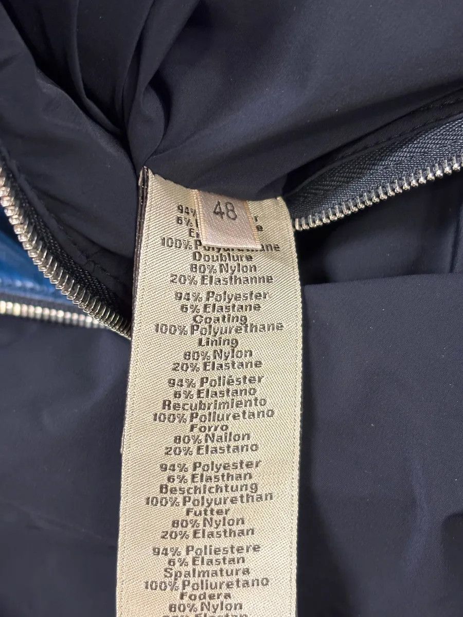 Hermes Hermès Metallic Blue Nylon Bomber Jacket Size US M / EU 48-50 / 2 - 11 Thumbnail