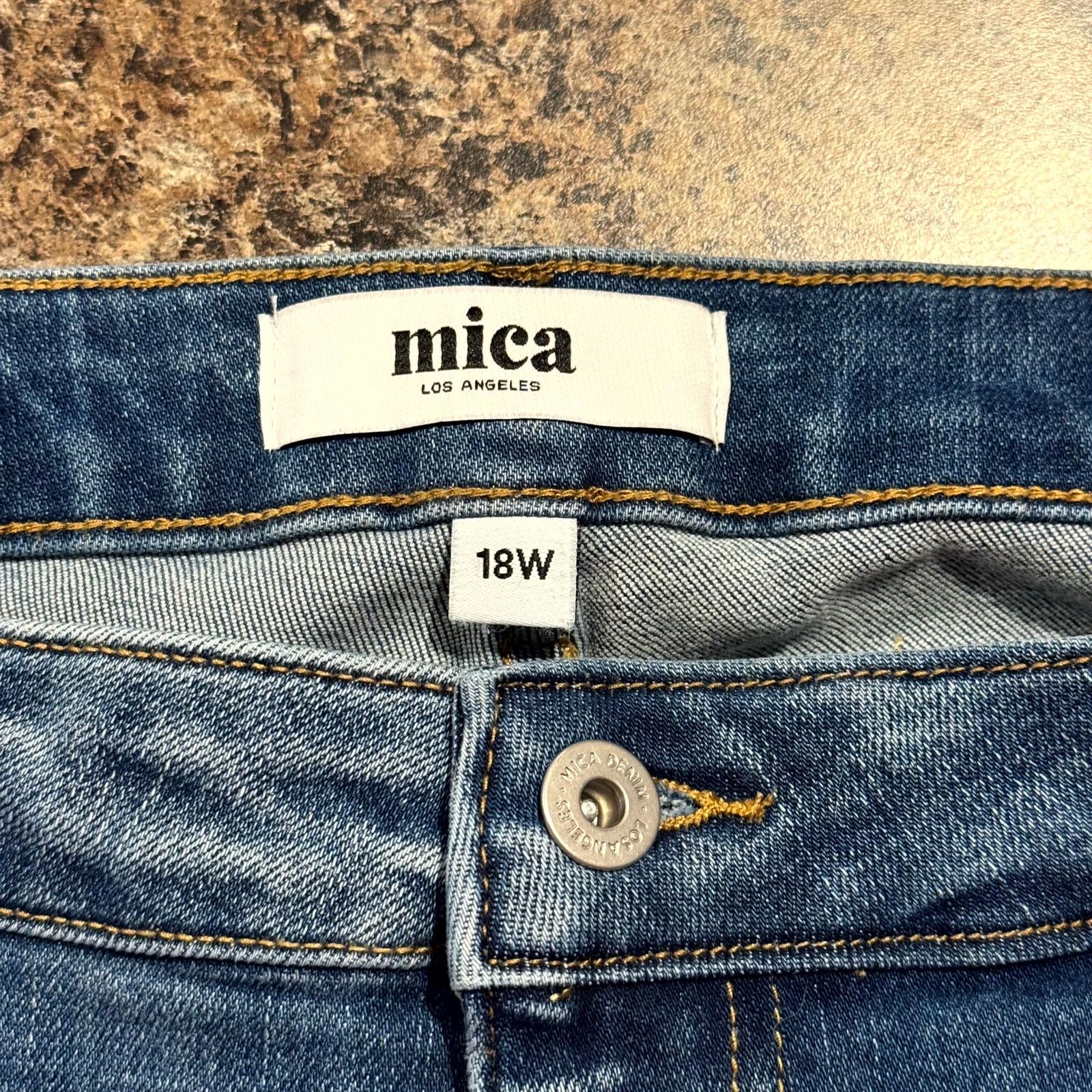 Other Mica Bootcut Jeans High Rise Stretch Y2K Retro Boho 18W Size 40" / US 18 - 3 Thumbnail