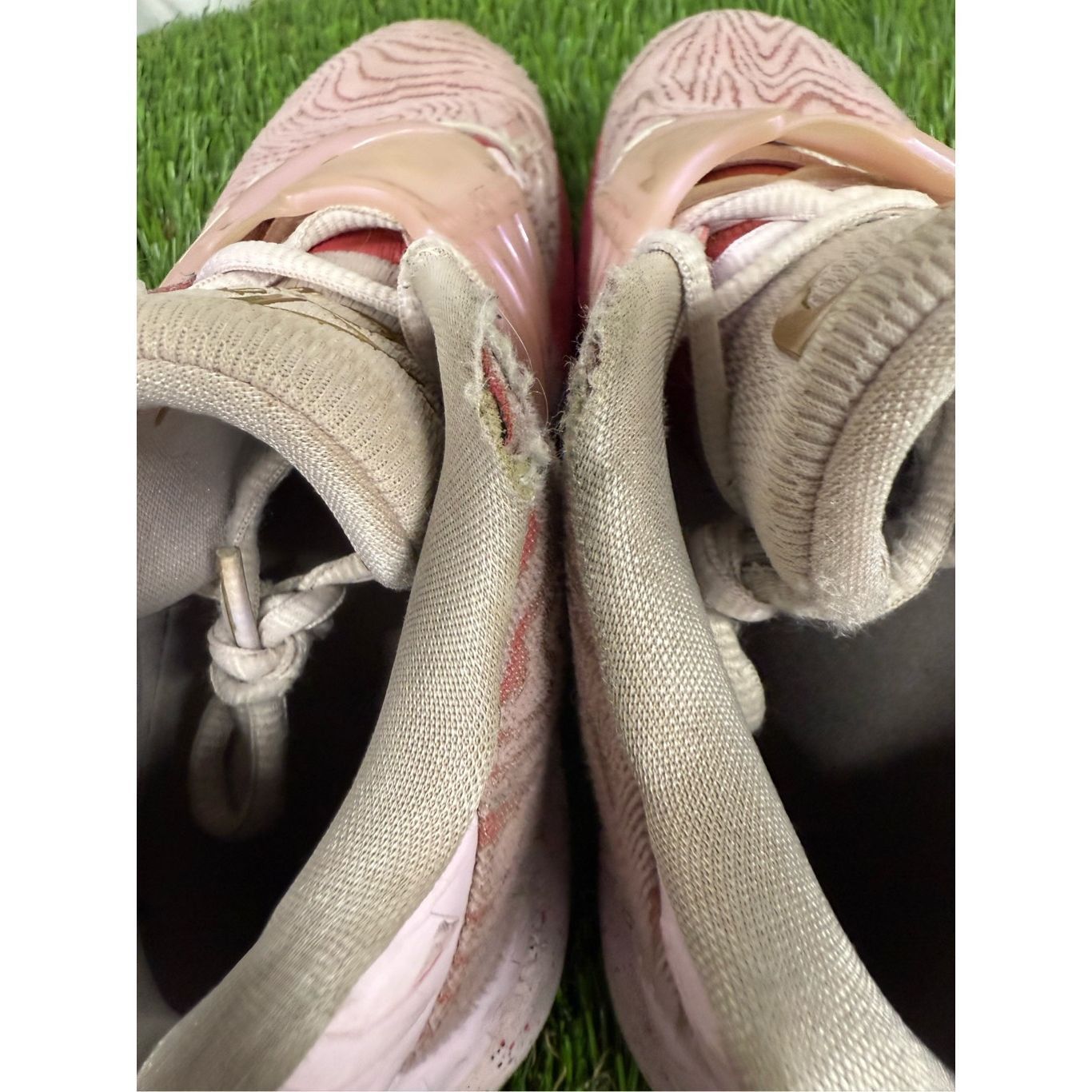 Nike Size 8.5 Nike KD 14 'Aunt Pearl' Pink Brown Black Suede Leat Size US 8.5 / EU 41-42 - 4 Thumbnail
