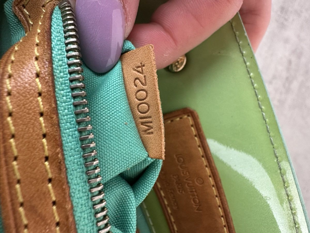 Louis Vuitton Louis Vuitton Green Vernis Reade PM Size ONE SIZE - 12 Thumbnail