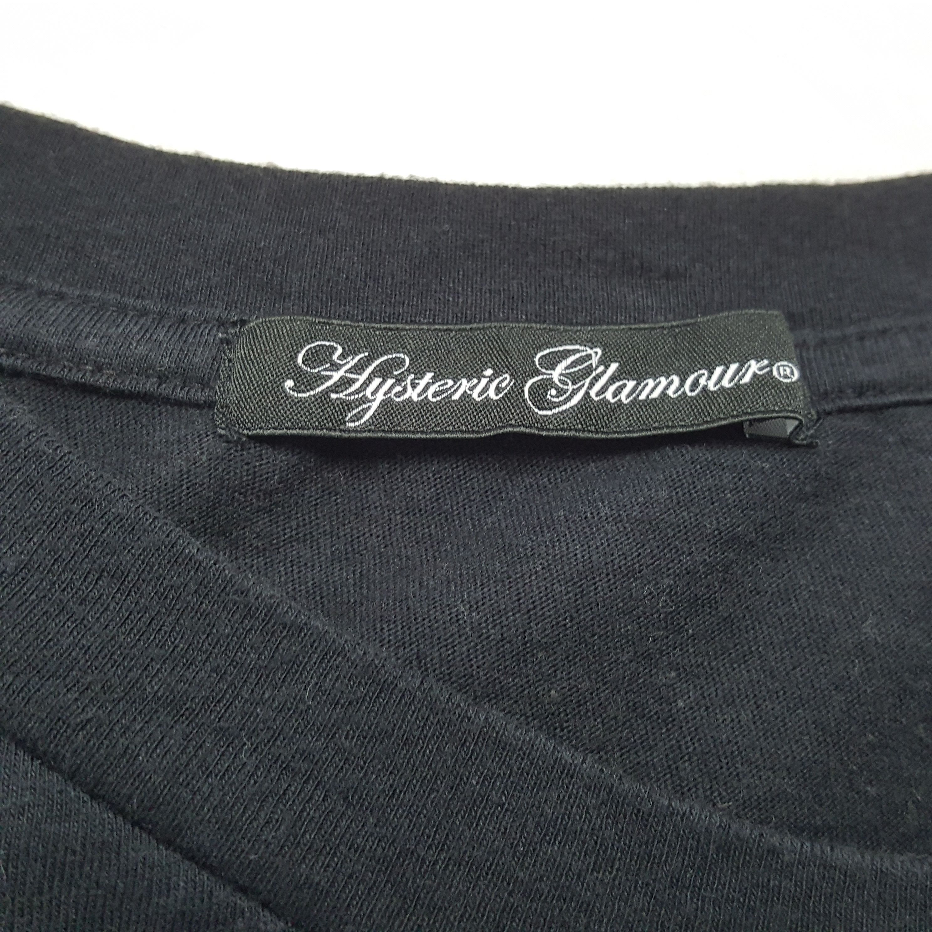 Hysteric Glamour × Japanese Brand Vintage HYSTERIC GLAMOUR Japanese Fashion Brand T-Shirts Size XXL / US 16-18 / IT 52-54 - 7 Thumbnail