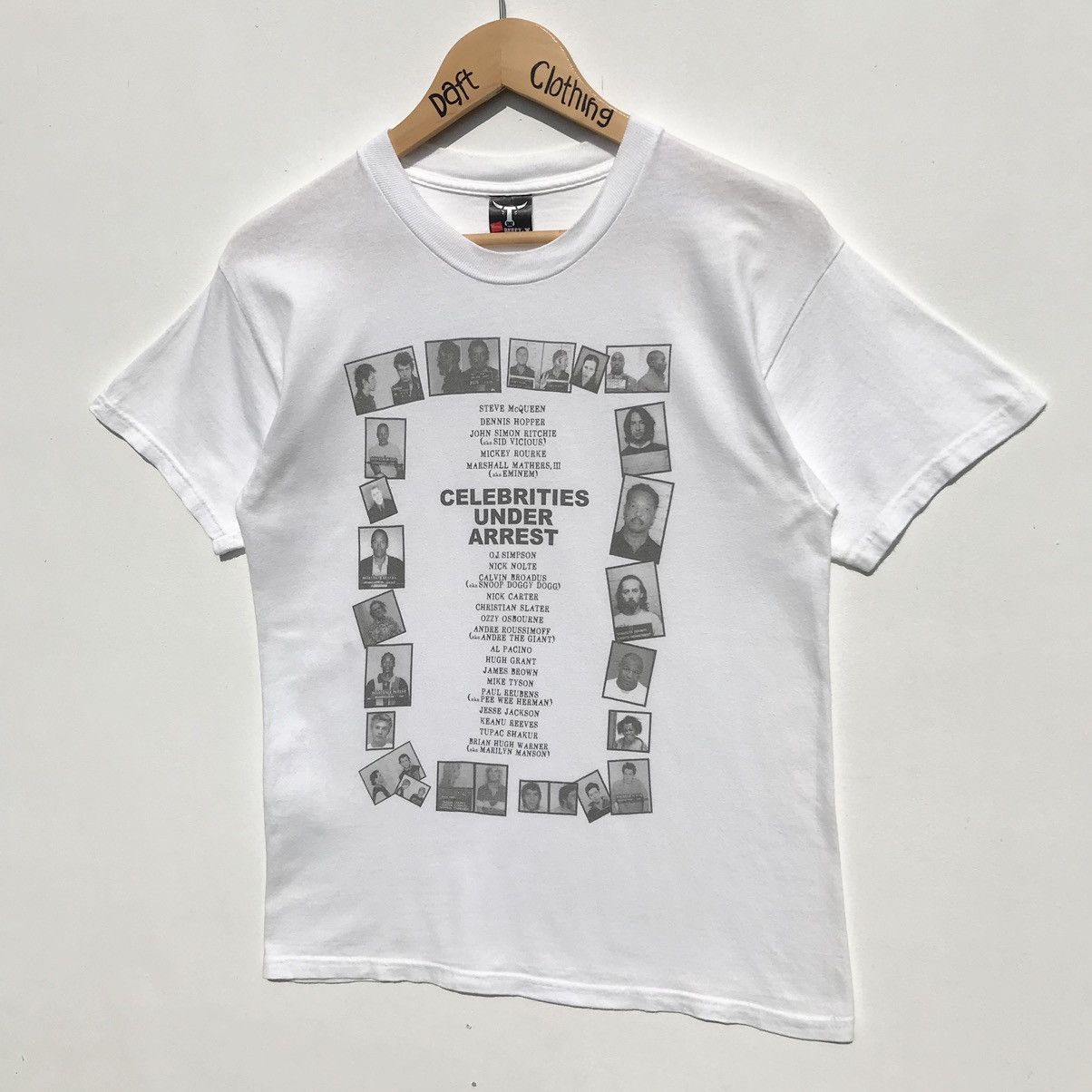 Vintage Vintage Celebrities Under Arrest Shirt Size US S / EU 44-46 / 1 - 3 Thumbnail