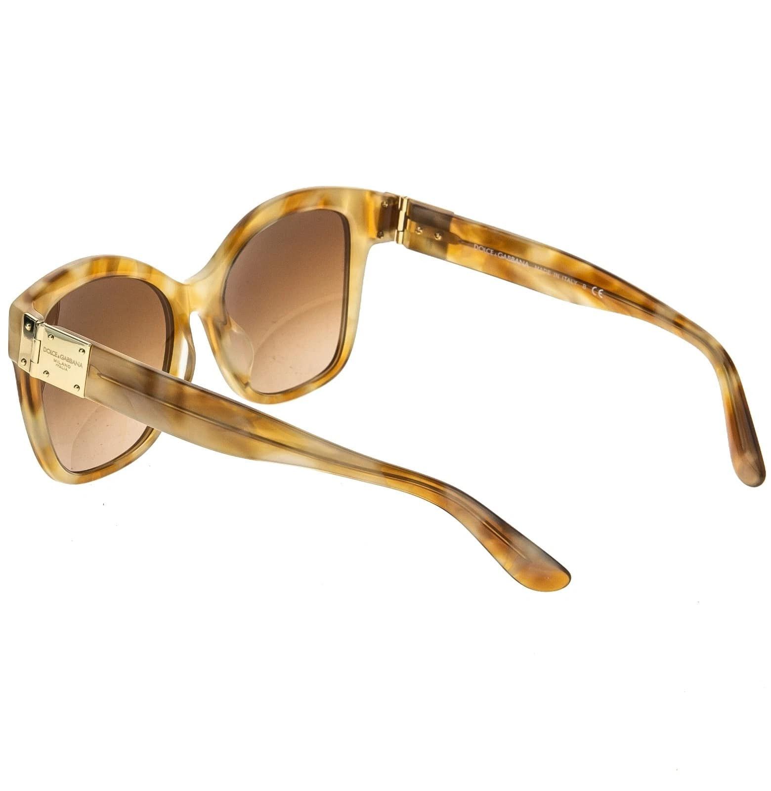 Dolce & Gabbana DOLCE & GABBANA DG4309 4309 Pearl Brown Gradient Sunglasses Size ONE SIZE - 8 Thumbnail