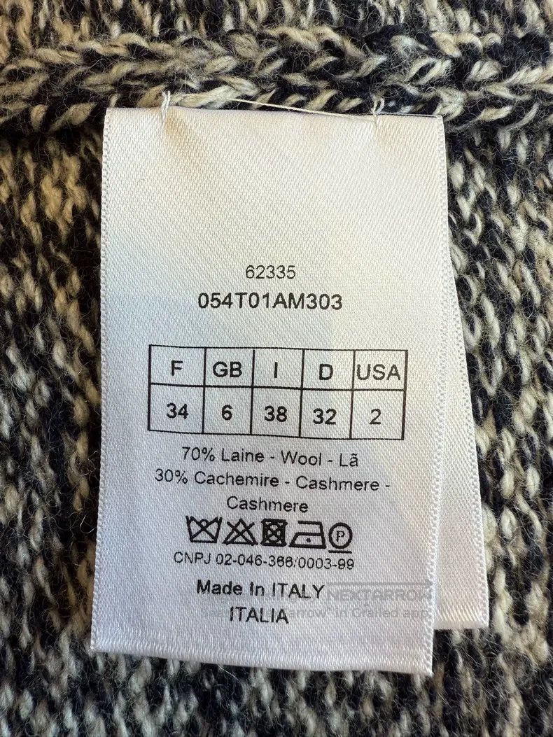 Dior Dior Woollen cashmere vest Size XXS / US 00 / IT 34 - 4 Thumbnail