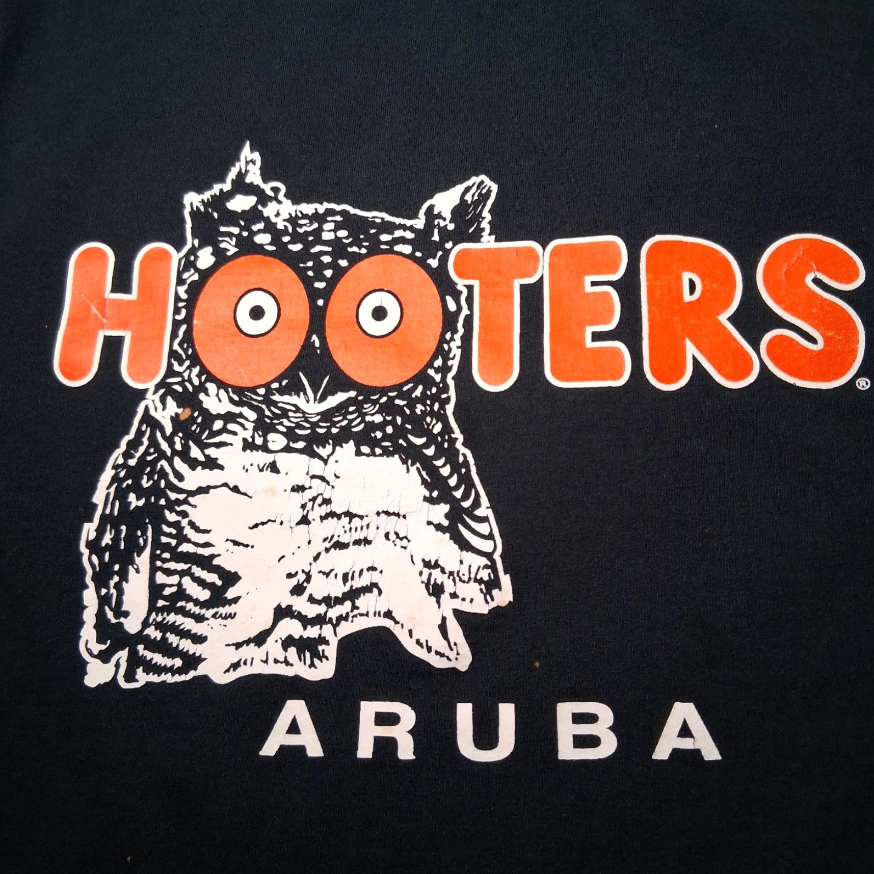Gildan Hooters Aruba Shirt Men XL Black Bar Restaurant Sexy Girls Graphic T Size US XL / EU 56 / 4 - 2 Thumbnail
