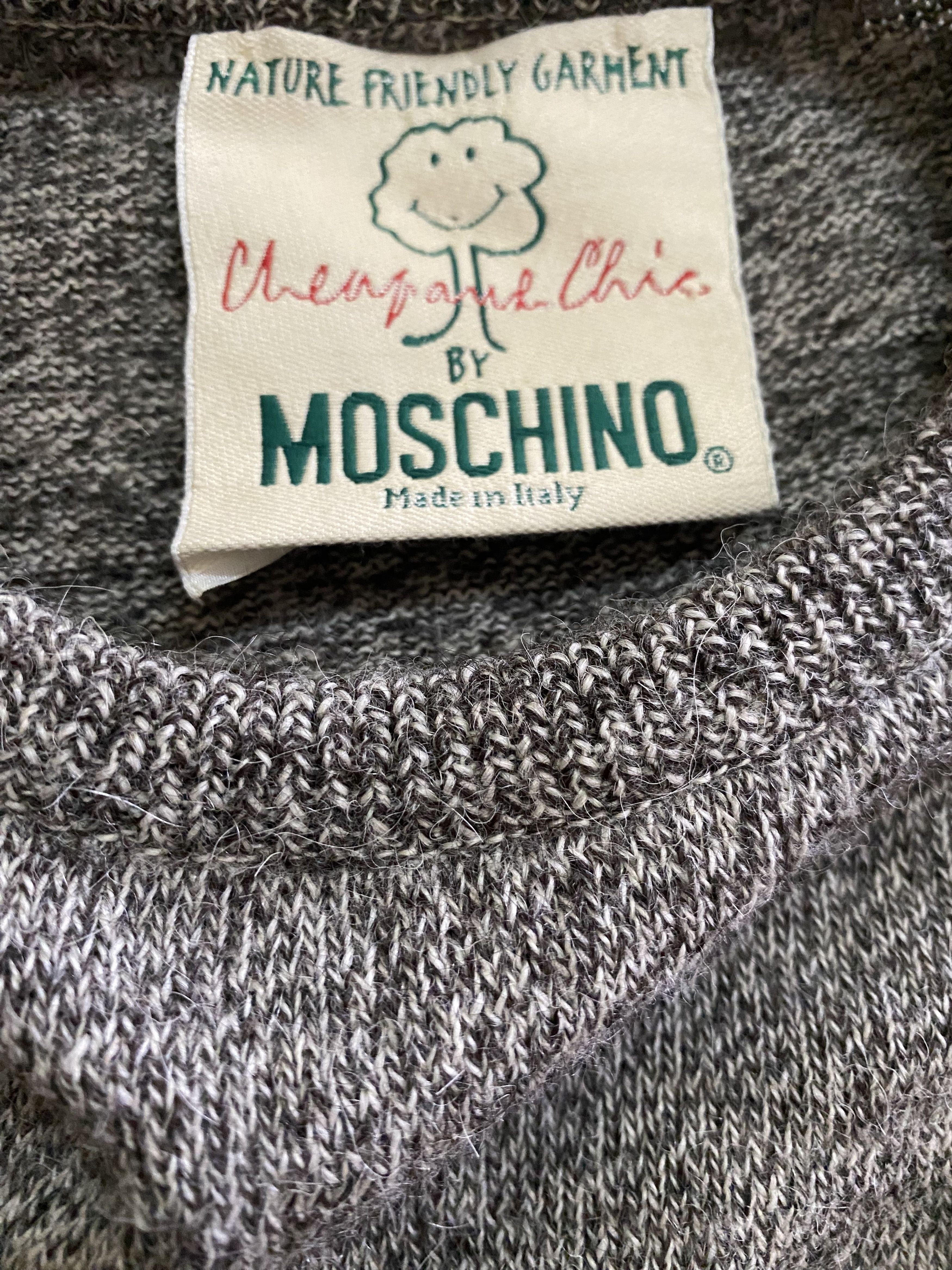 Moschino Summer Moschino ‘Holes’ Virgin Wool Sweater Size US M / EU 48-50 / 2 - 5 Thumbnail