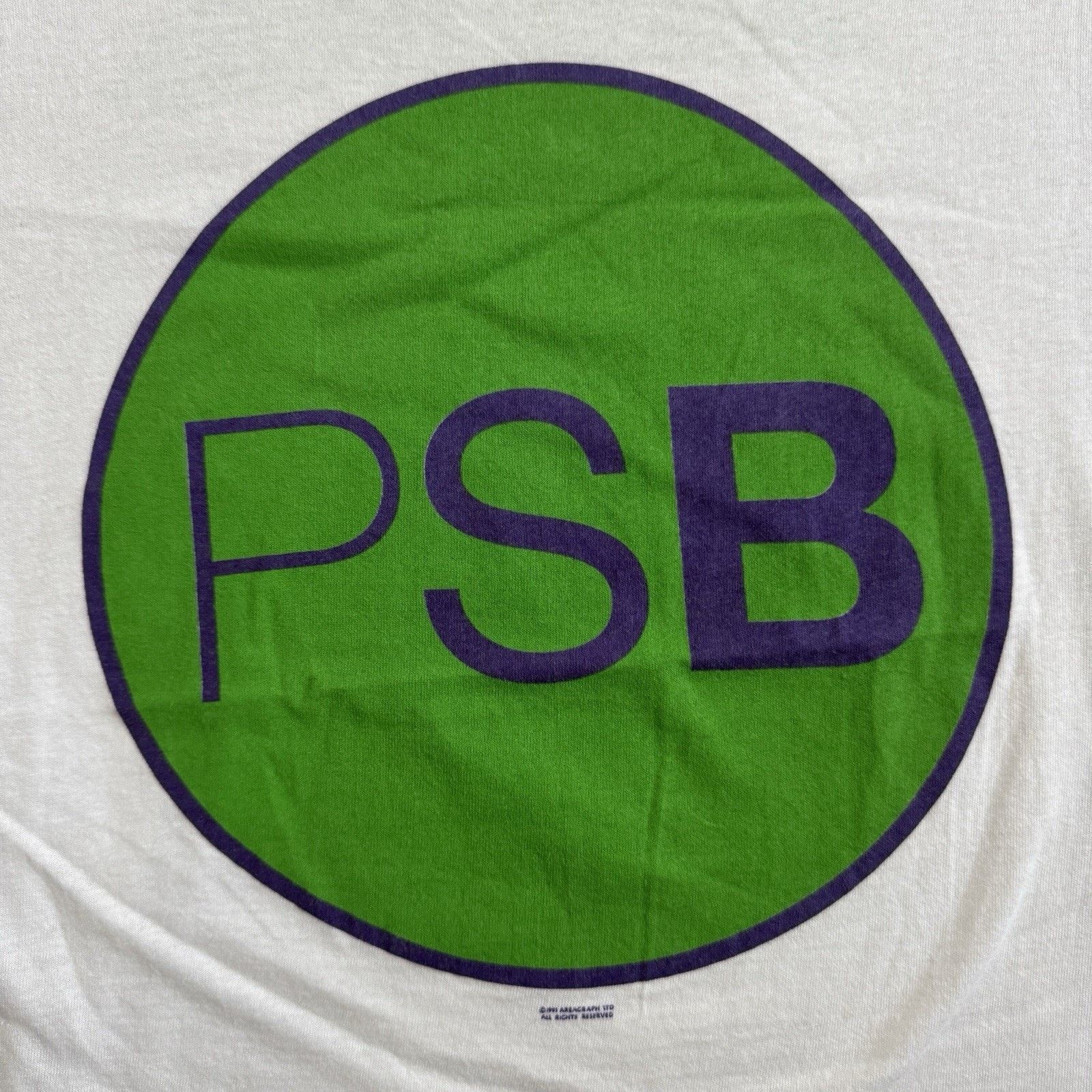 Band Tees × Vintage Vintage 90s Pet Shop Boys Performance PSB Synth 1991 T-Shirt Size US L / EU 52-54 / 3 - 2 Thumbnail