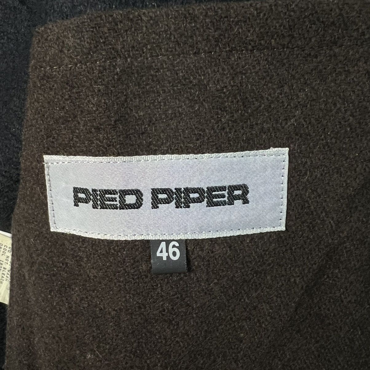Japanese Brand PIED PIPER Slant Pocket Wool Blend Collared Jacket 4121-C187 Size US M / EU 48-50 / 2 - 13 Thumbnail