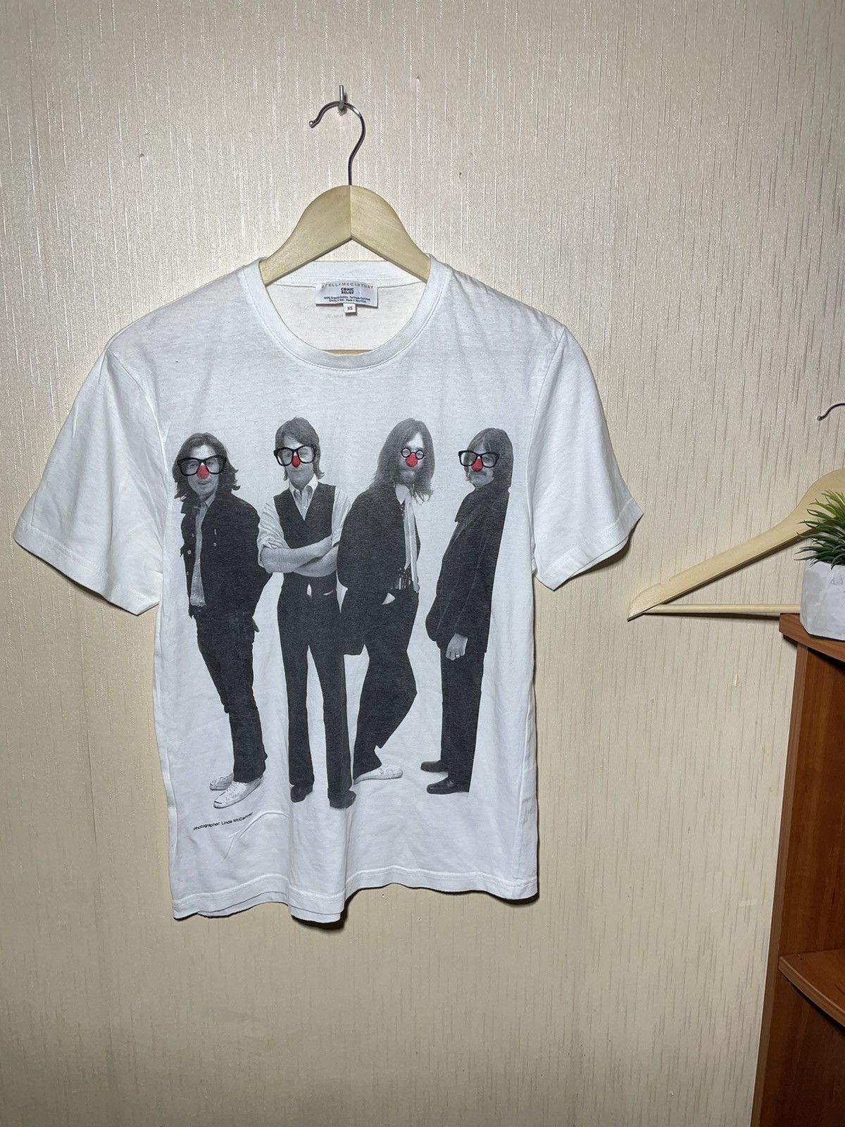 👕 T-shirt Vintage The Beatles REVOLUTION - Manches Longues - Streetwear - Taille M - Blanc - Très Bon état