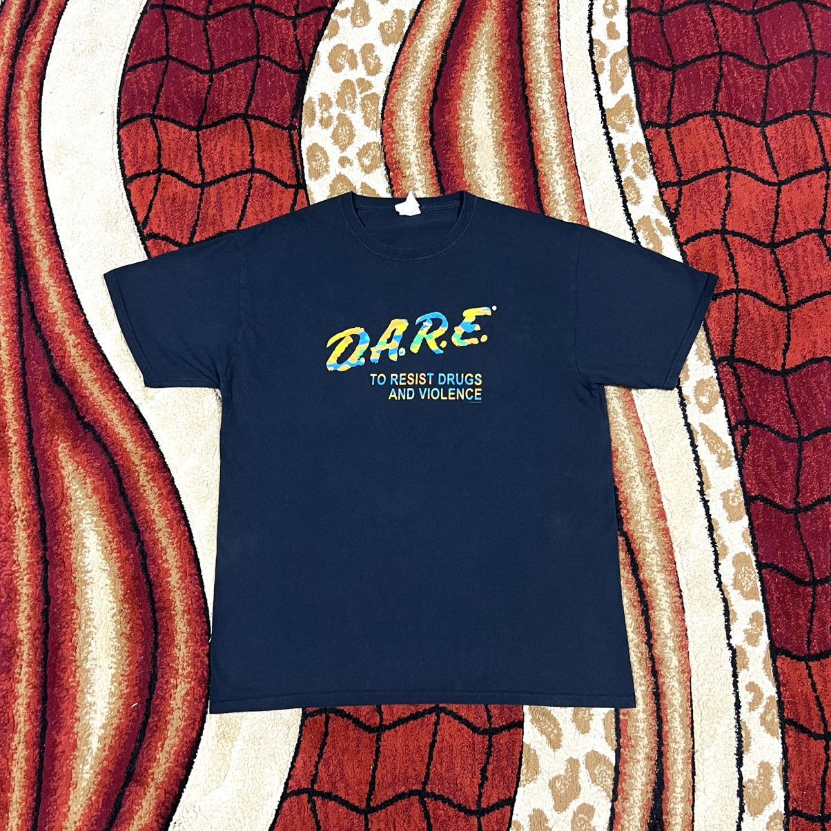 D.A.R.E Vintage D.A.R.E Rare T Shirt Size US L / EU 52-54 / 3 - 2 Thumbnail