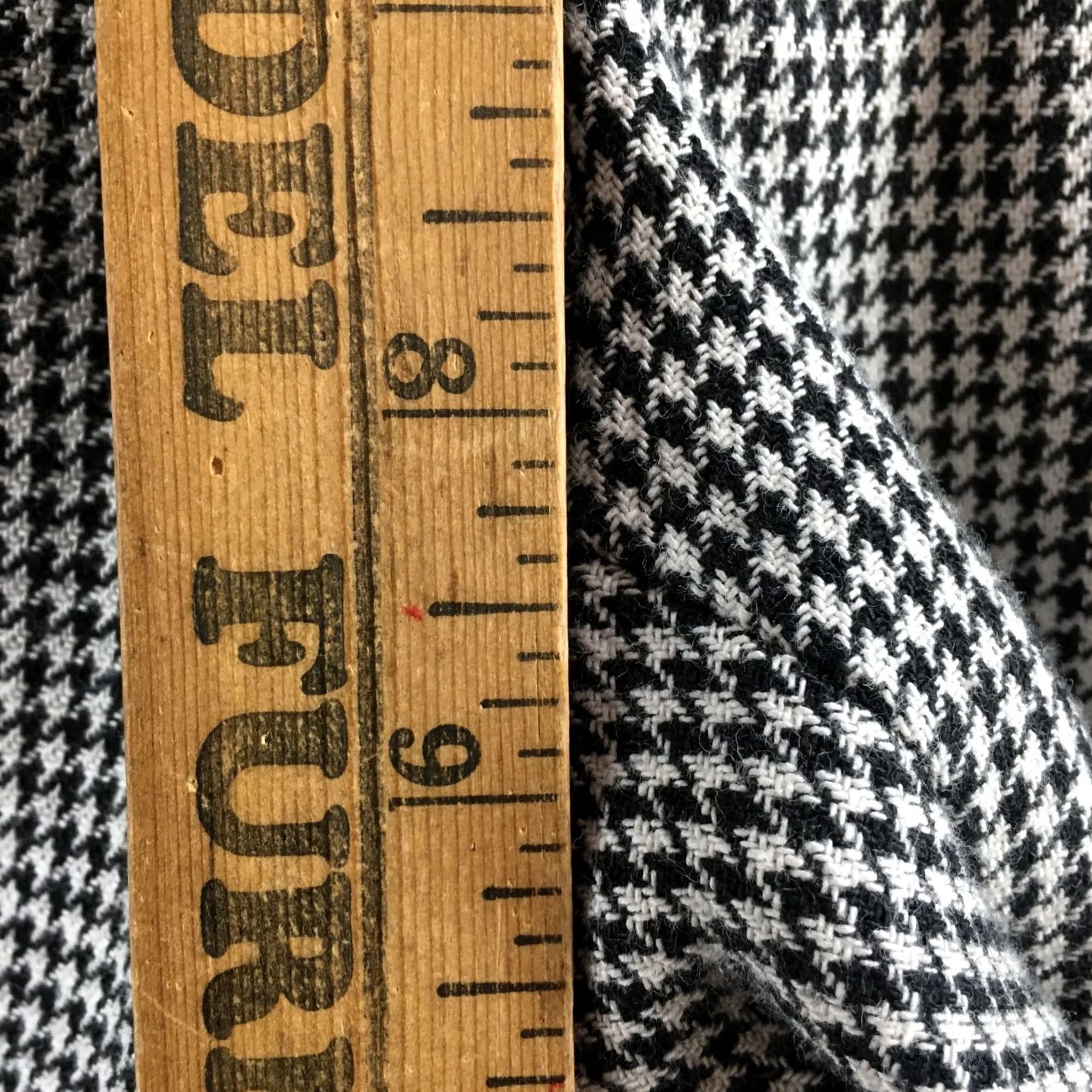 Banana Republic Banana Republic Sloan Dress Pants Womens 4S Black Houndstooth Mid Rise Zip Flat Front Pockets Skinny Classic Mens/Women? Size 27" / US 4 / IT 40 - 6 Thumbnail