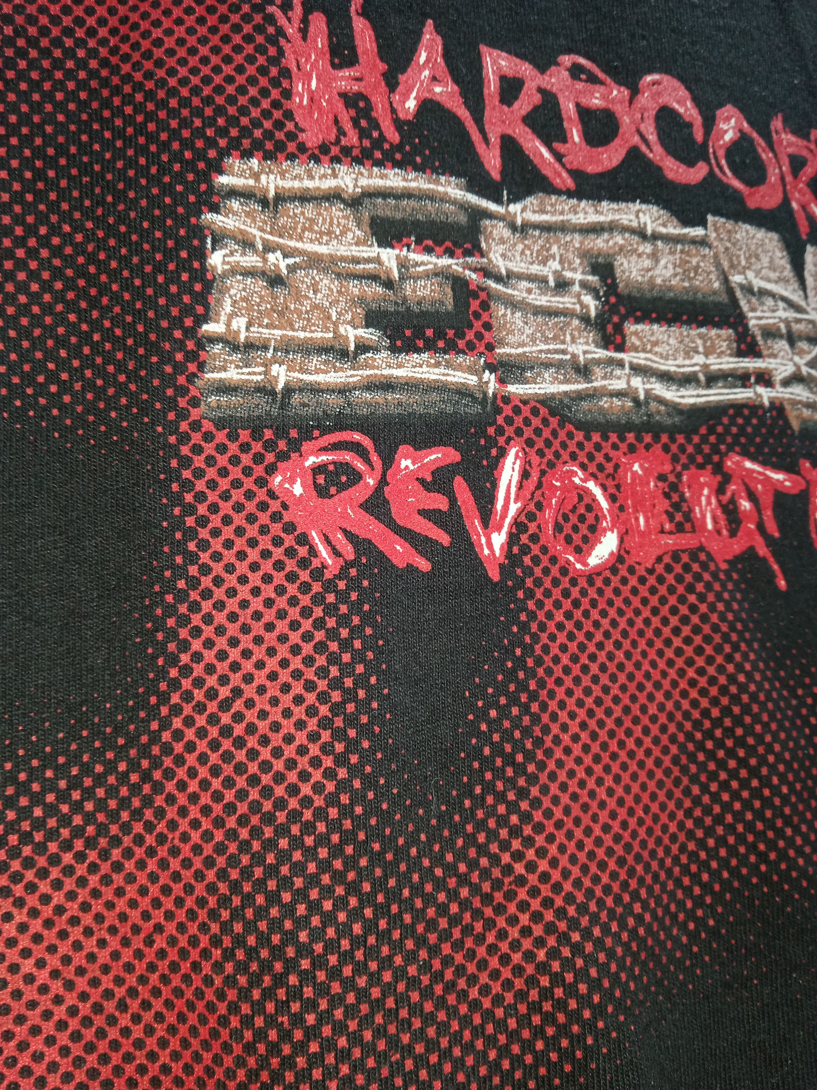 Vintage Vintage 2000s ECW Hardcore Revolution Video Game T Shirt Size US XL / EU 56 / 4 - 5 Thumbnail