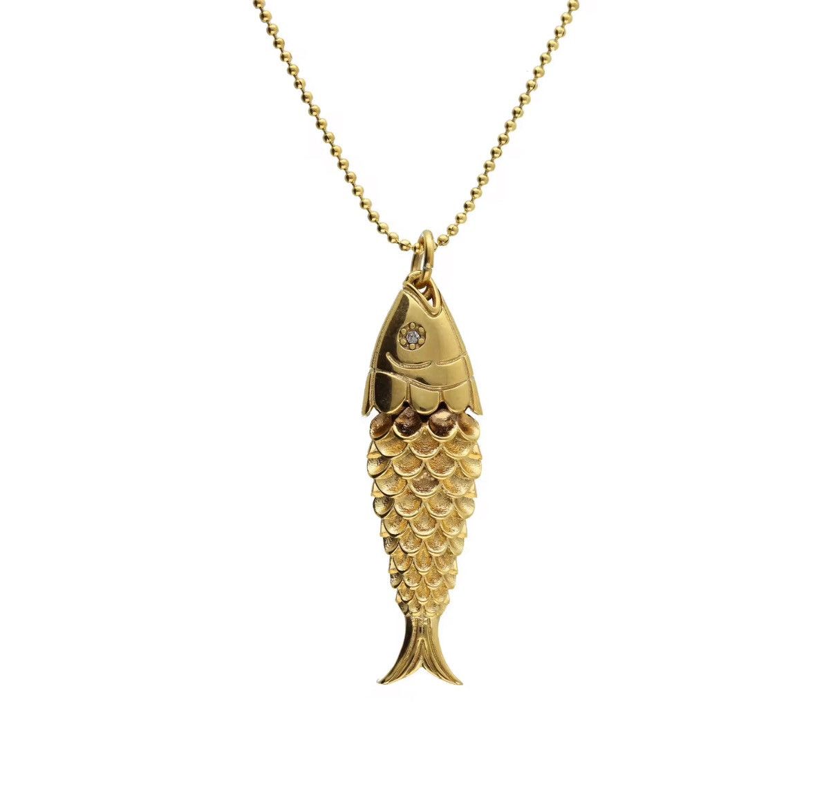 Other Womans Fish Pendant Necklace Size ONE SIZE - 1 Thumbnail