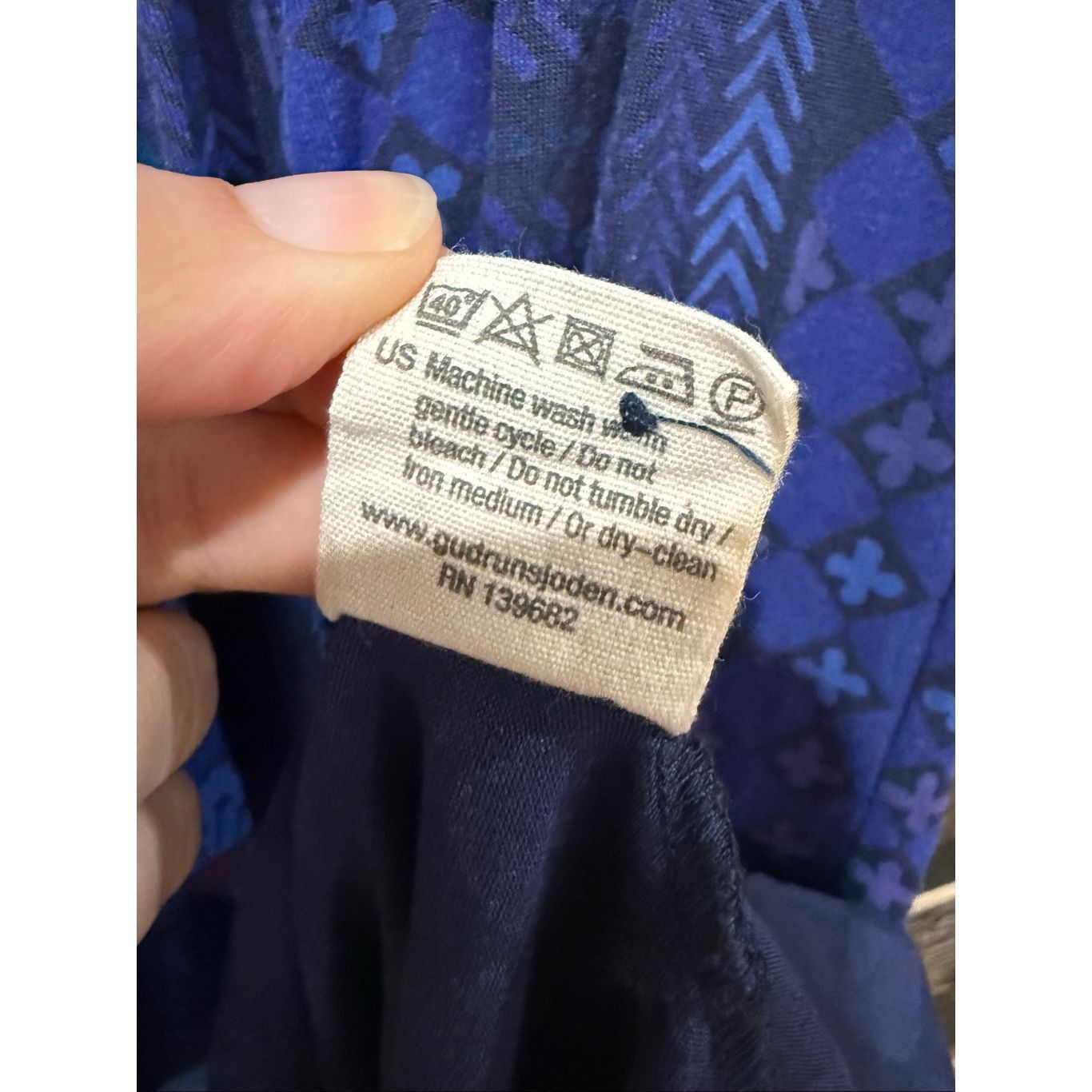 Guru Gudrun Sjoden blue dress size Small Size S / US 4 / IT 40 - 5 Thumbnail