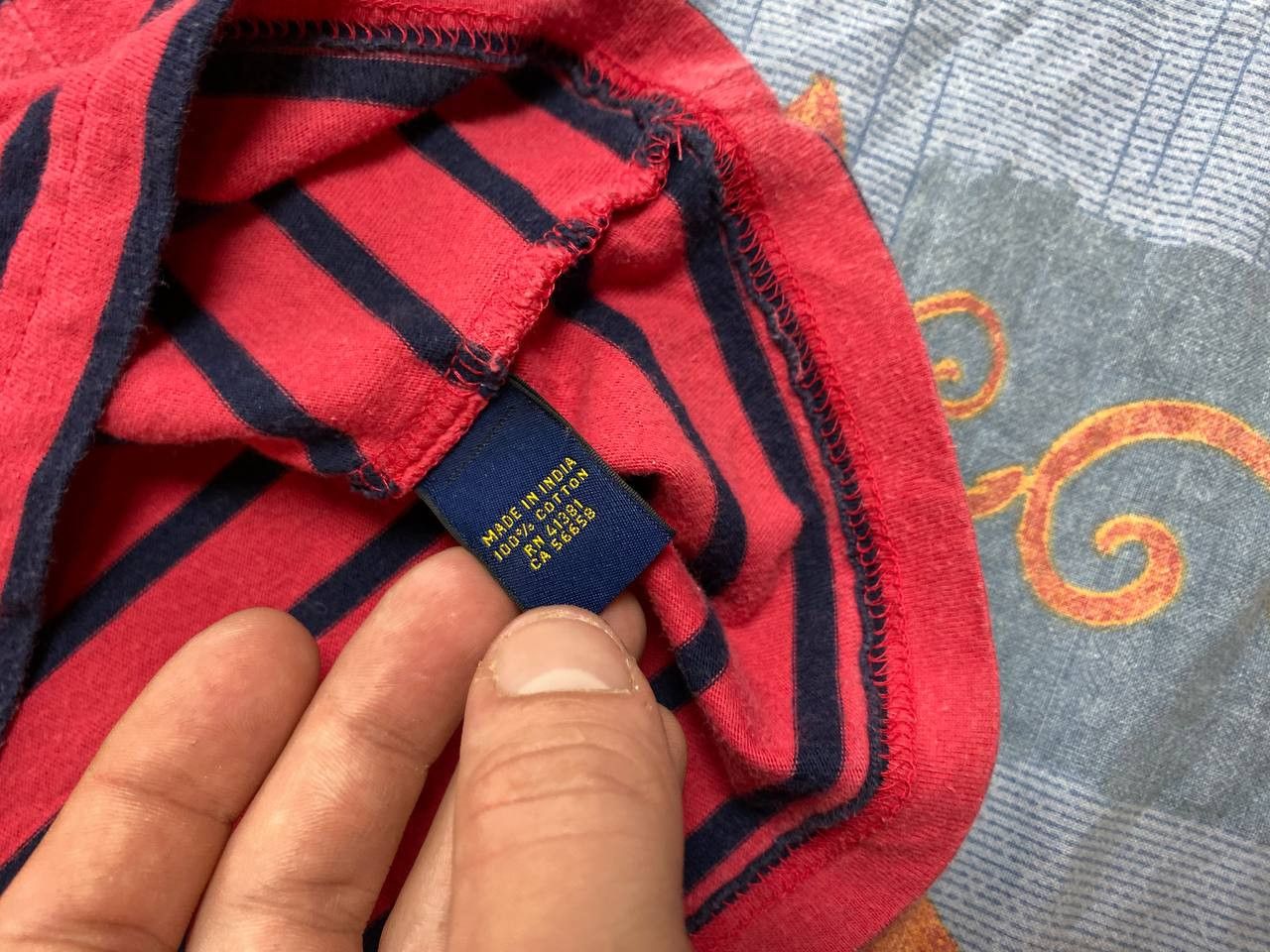 Polo Ralph Lauren Polo Ralph Lauren Striped T-Shirt Size US L / EU 52-54 / 3 - 7 Thumbnail