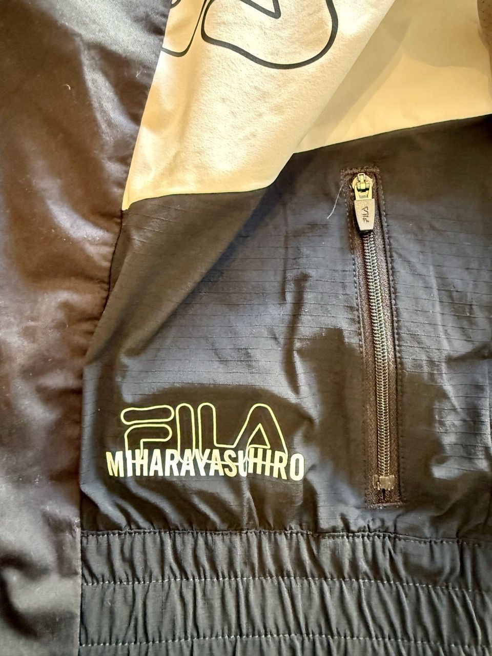 Fila × Maison MIHARA YASUHIRO Short Deportivo de Lujo Estilo Patchwork Size US 34 / EU 50 - 5 Thumbnail