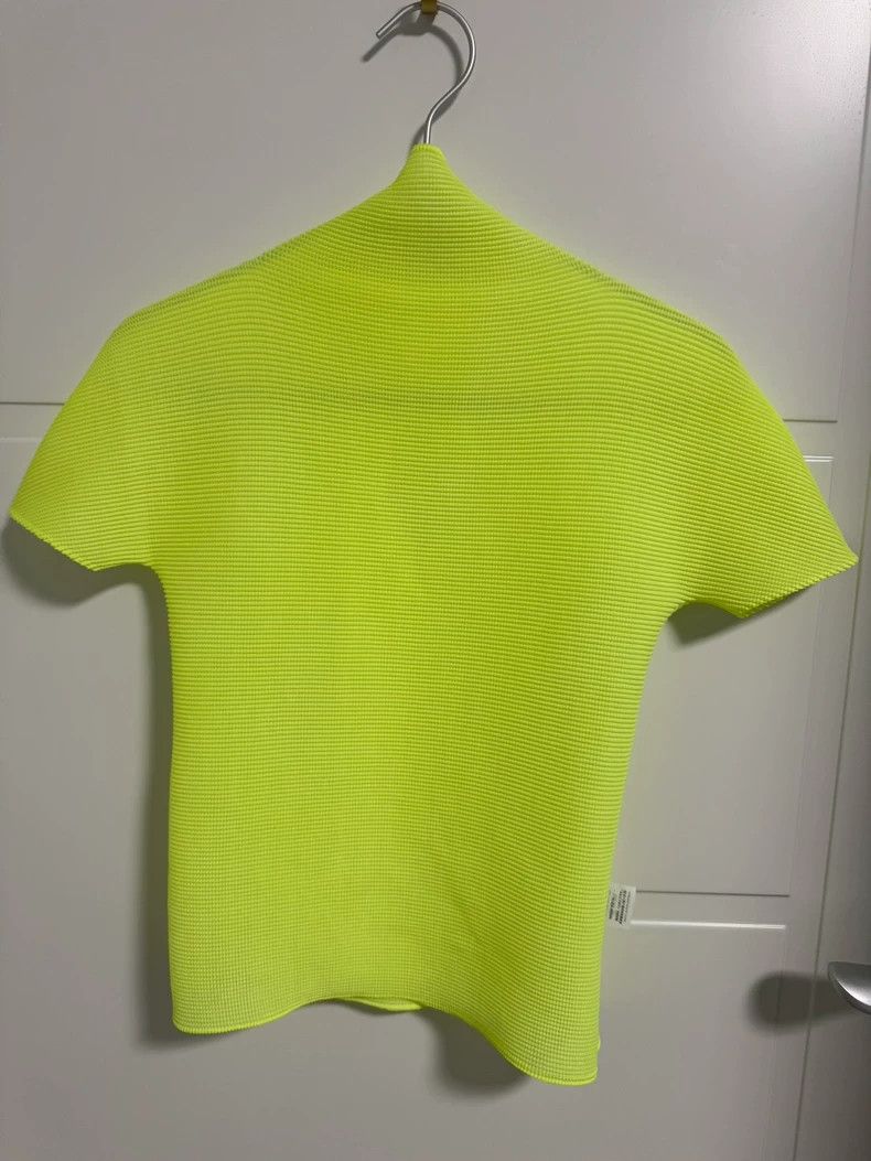 Issey Miyake issey miyake size:one size Green short-sleeved shirt Size XXS / US 00 / IT 34 - 3 Thumbnail