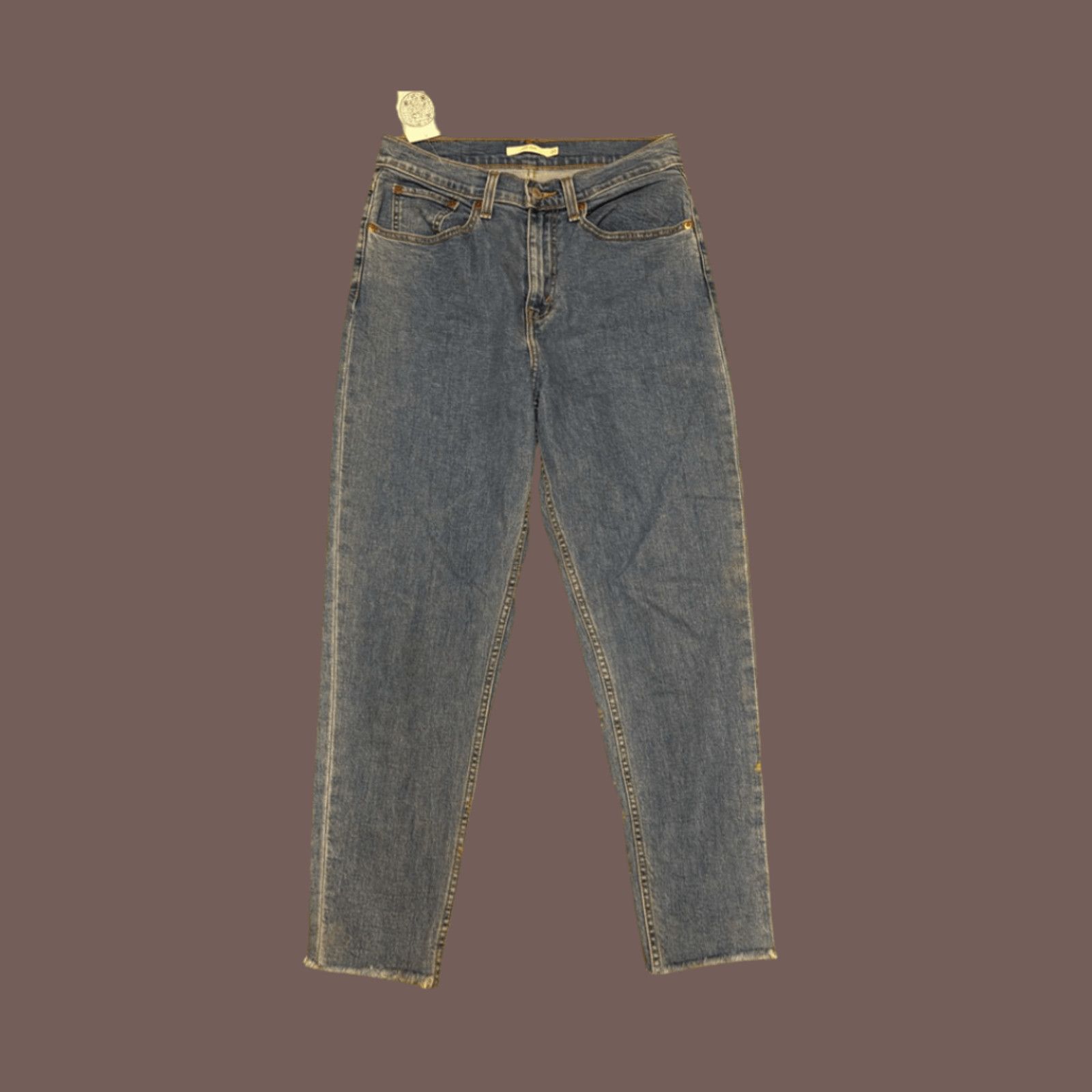 Levi's VTG-Inspired Levi’s Mom Jeans | 28 Light Wash | Tapered Fit Size 28" / US 6 / IT 42 - 2 Thumbnail