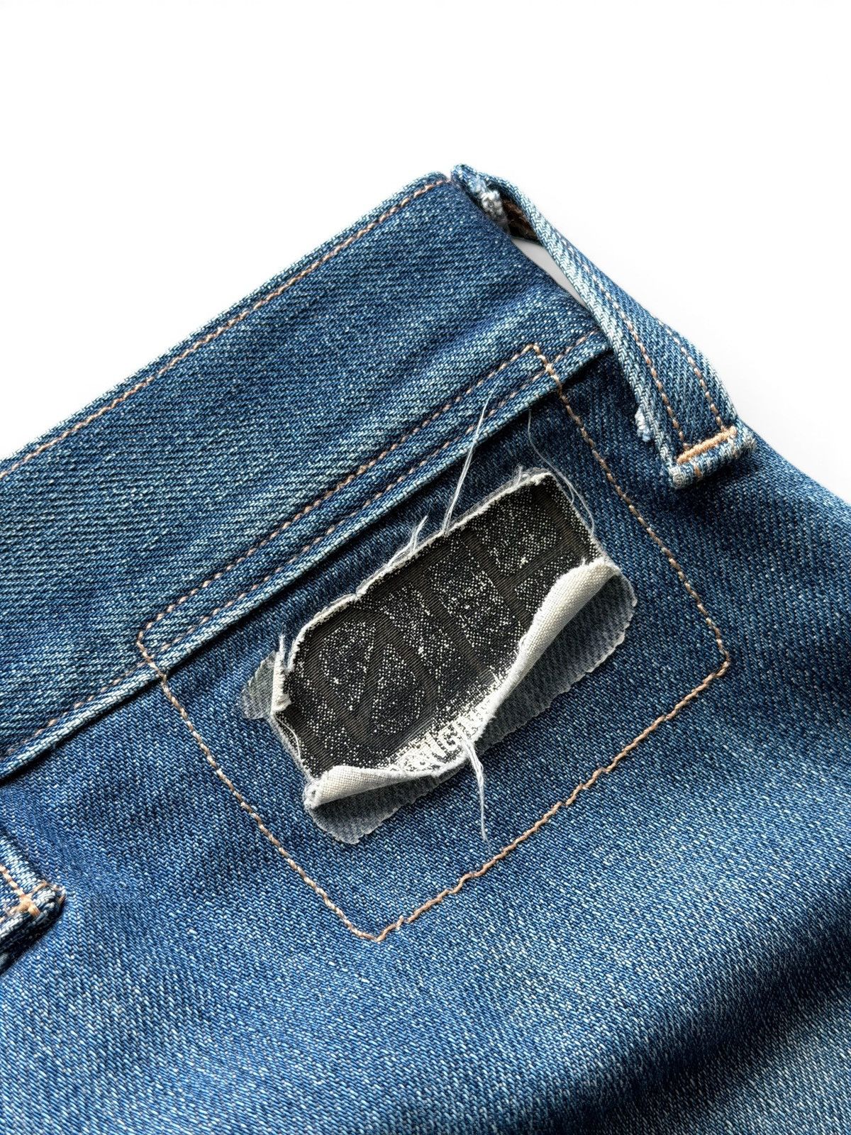 Levi's Levis Engineered Buckle Back Twisted Washed Jeans Size US 33 - 6 Thumbnail