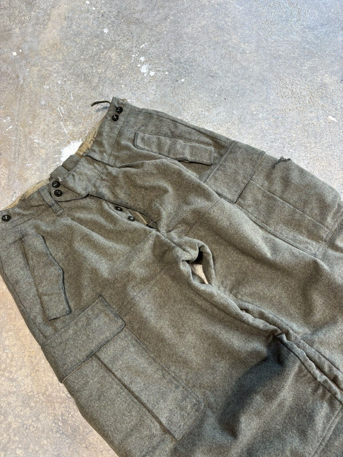 Vintage Vintage 1960s German Military Pants Size US 32 / EU 48 - 2 Thumbnail