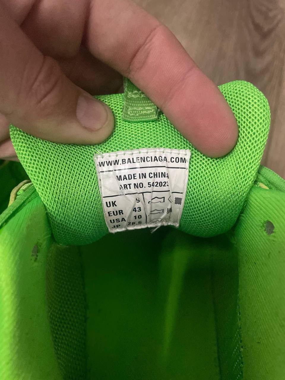 Balenciaga balenciaga track 🍀🌱 Size US 9.5 / EU 42-43 - 5 Thumbnail