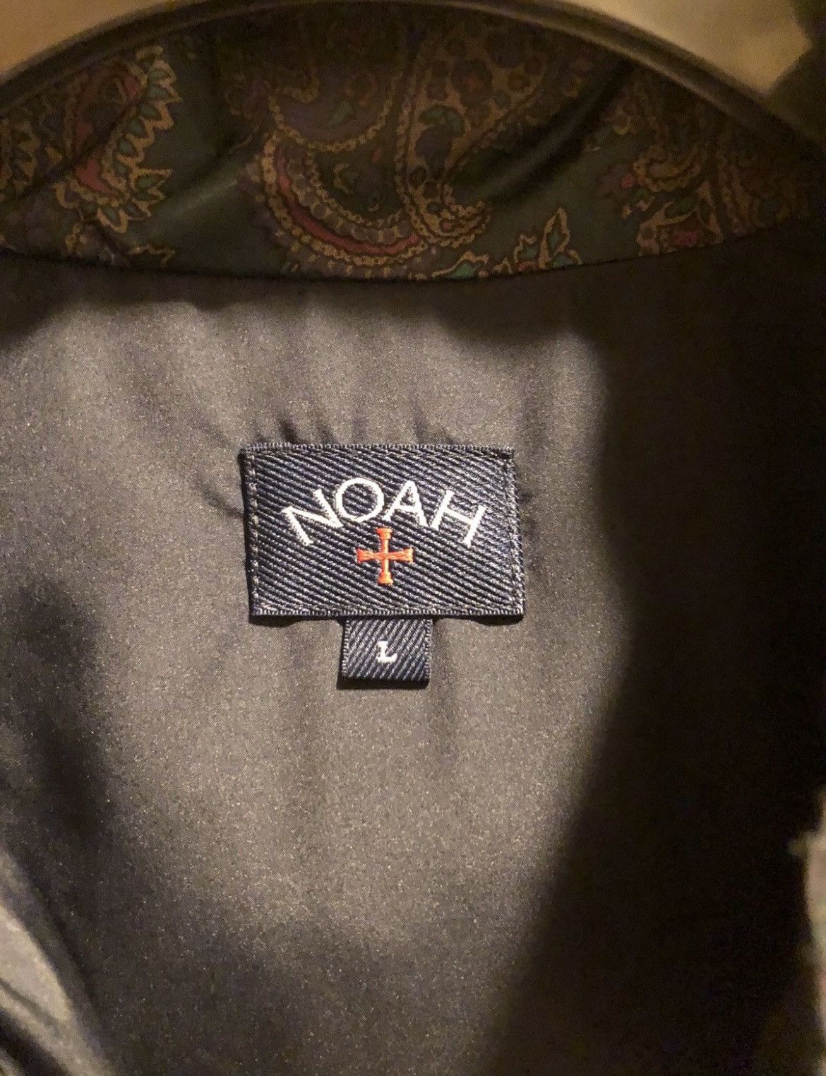 Noah Noah Paisley Cashball Puffer Jacket Size US L / EU 52-54 / 3 - 4 Thumbnail