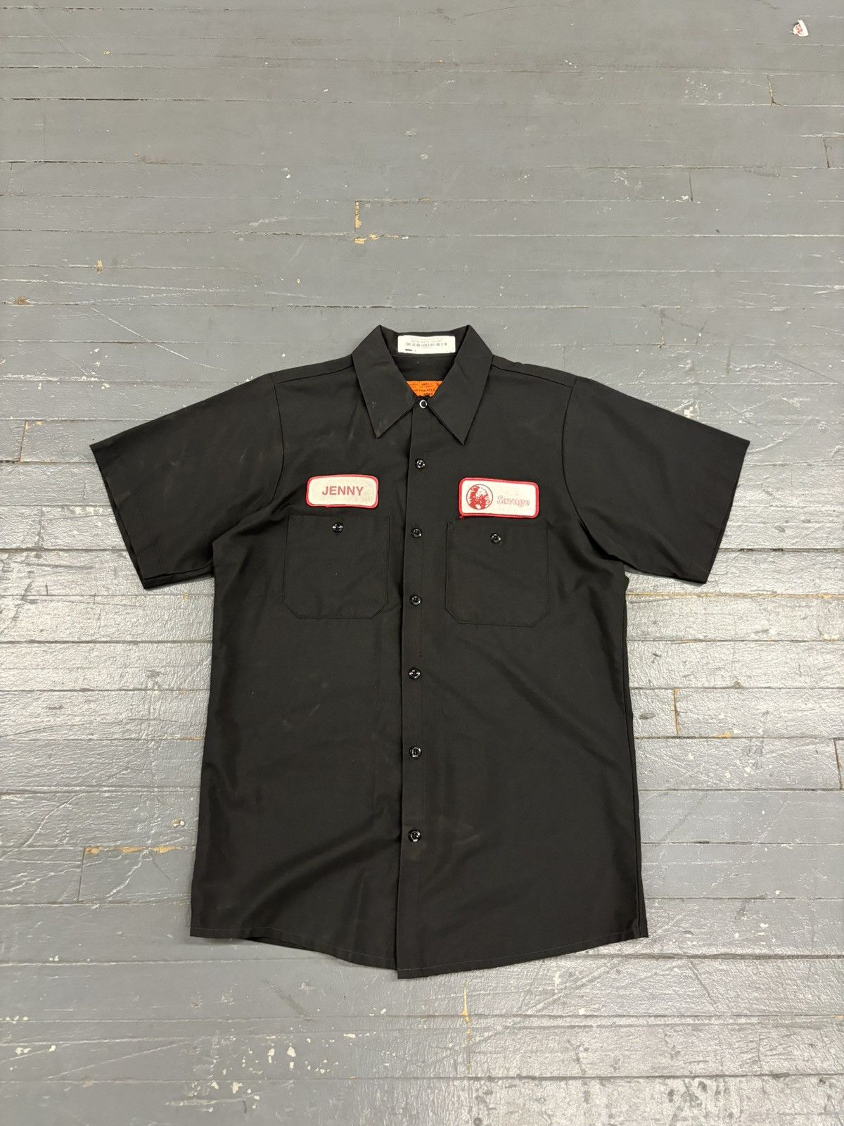Vintage Vintage Red kap savage workwear shirt Size US S / EU 44-46 / 1 - 1 Thumbnail