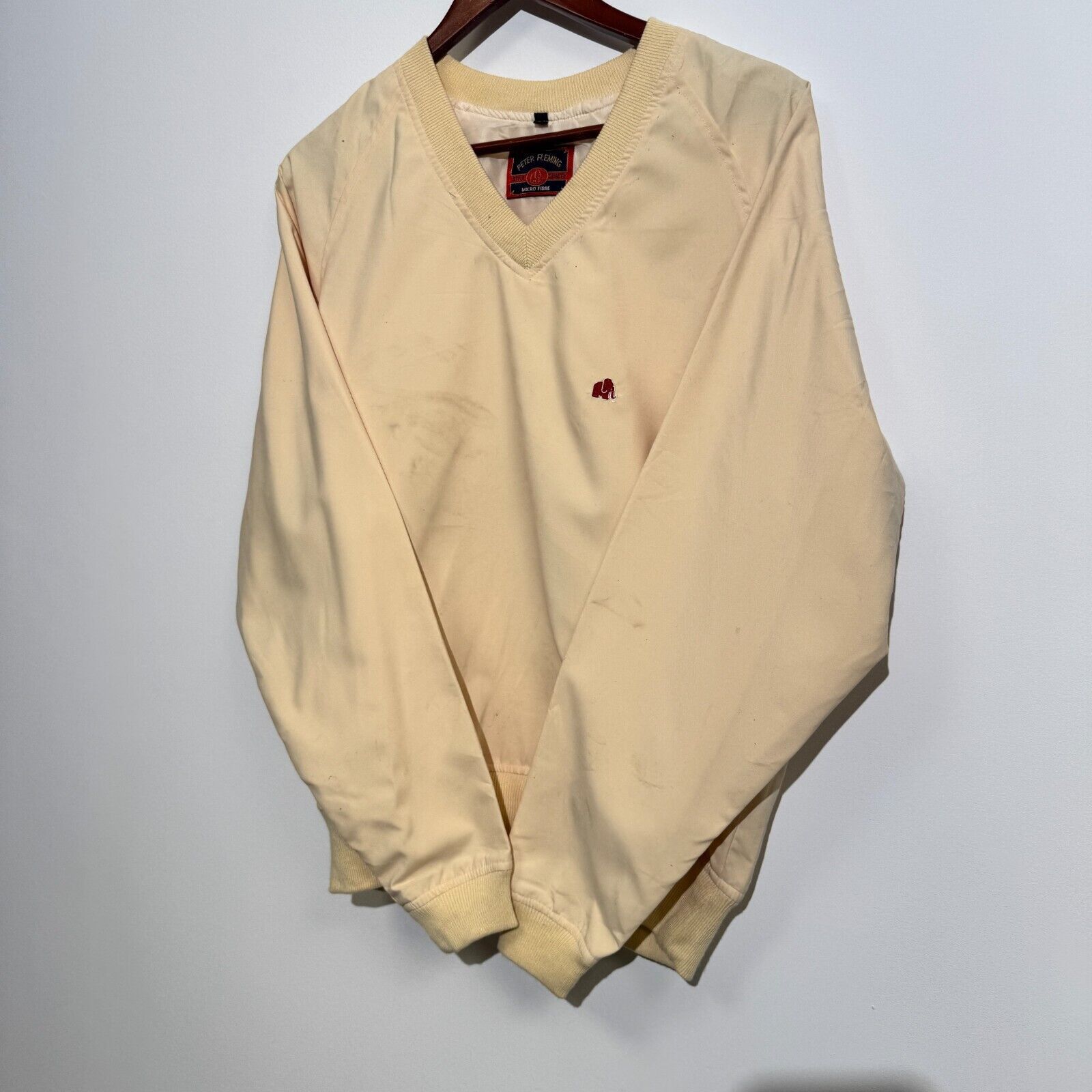 Vintage Peter Fleming Unisex Yellow Cotton Crewneck Size S Washed Size US S / EU 44-46 / 1 - 2 Thumbnail