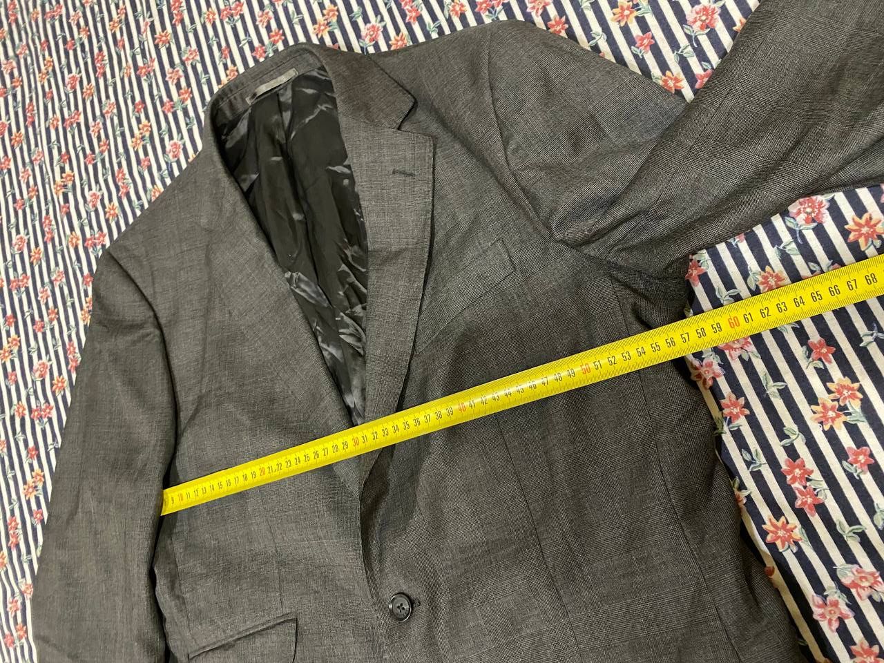 Hackett Vintage Hackett 100% Wool Custom Fit Suit Size 44R Size 44R - 7 Thumbnail