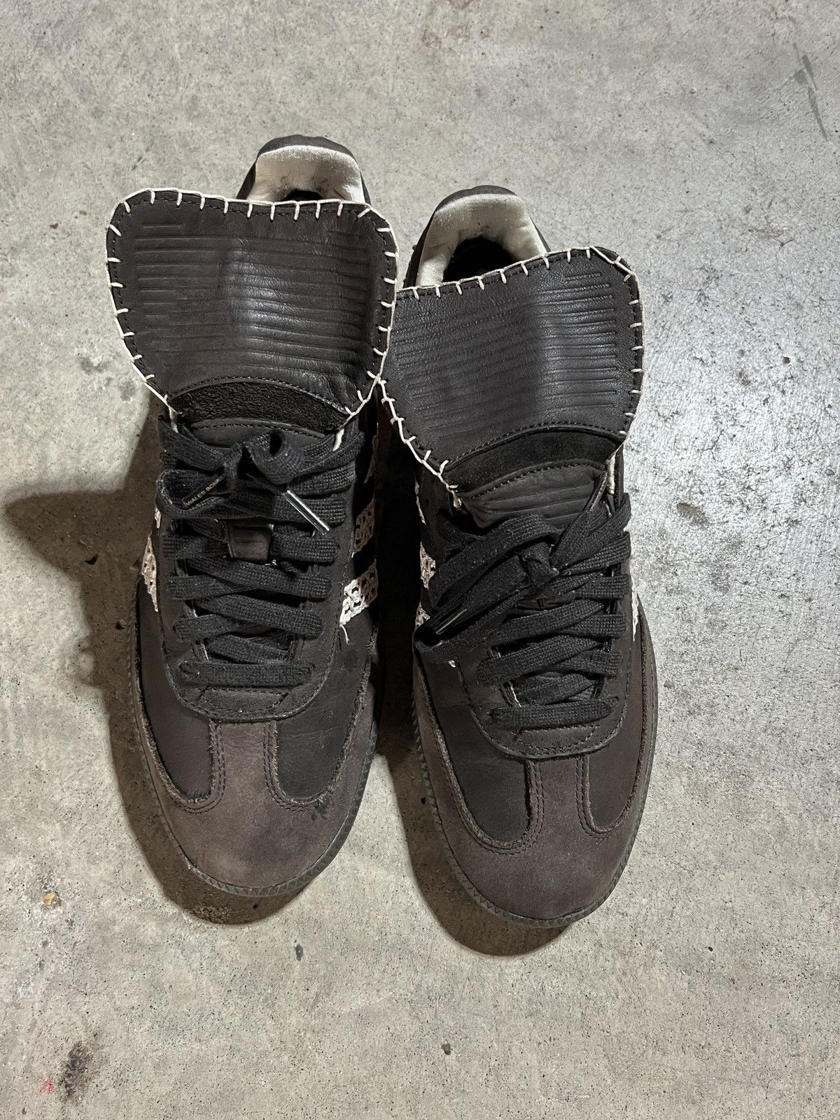 Adidas × Wales Bonner Adidas Wales Bonner Sambas Core Black 2020 Size US 10 / EU 43 - 6 Thumbnail