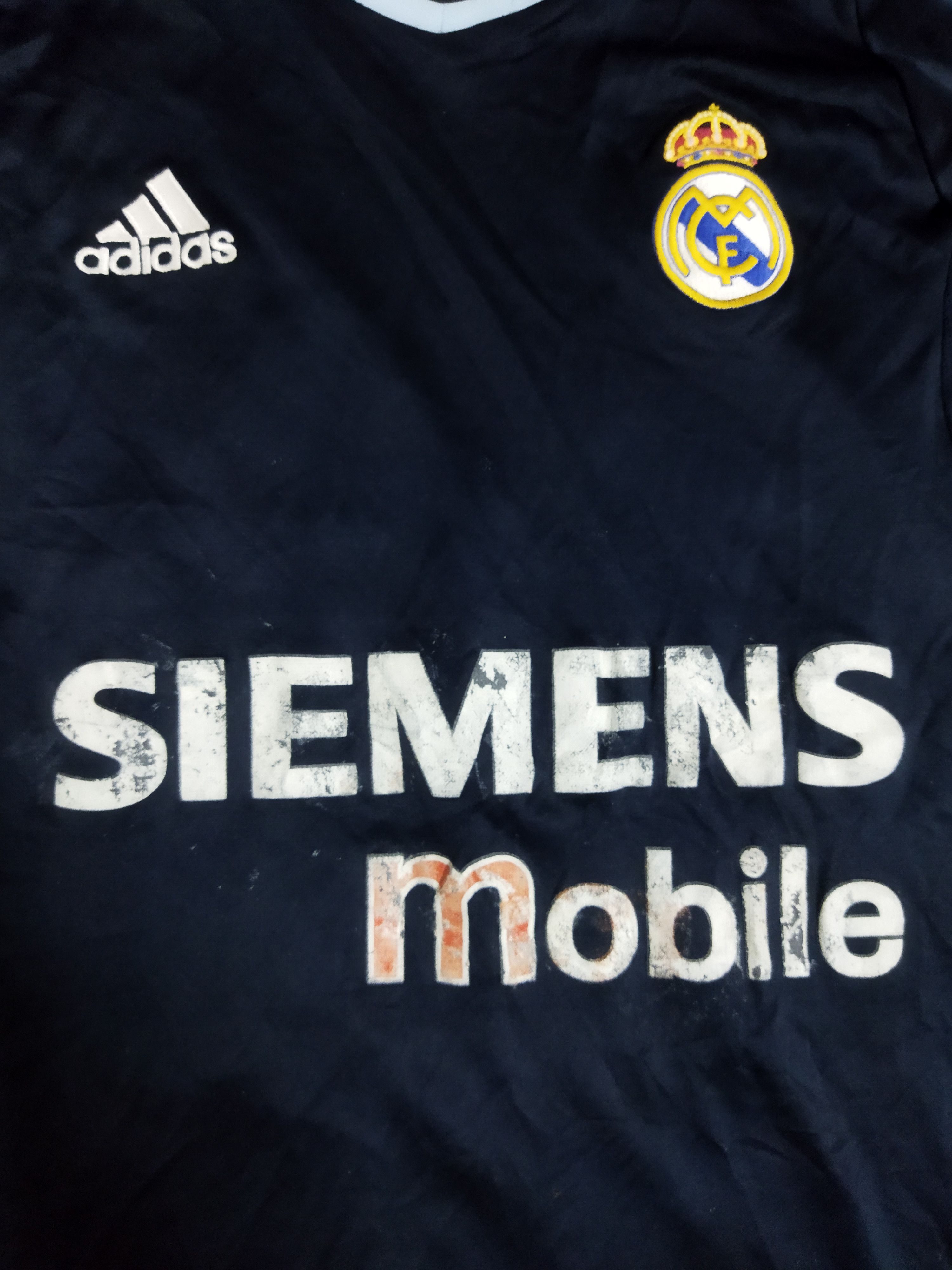 Adidas Vintage 2003 Real Madrid Jersey Size US L / EU 52-54 / 3 - 3 Thumbnail