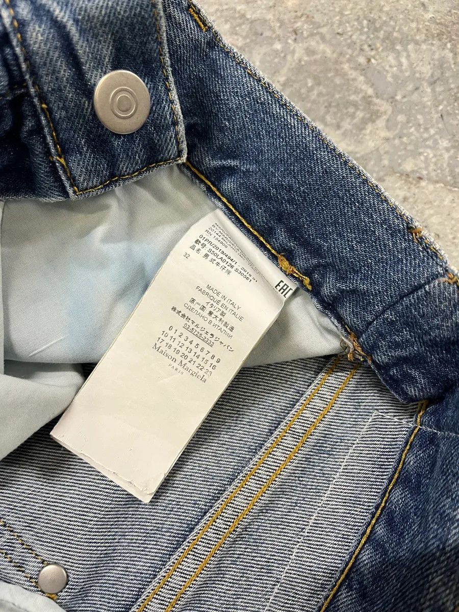 Maison Margiela × Vintage SS2019 Maison Margiela Blue Regular Denim Jeans Size US 30 / EU 46 - 9 Thumbnail