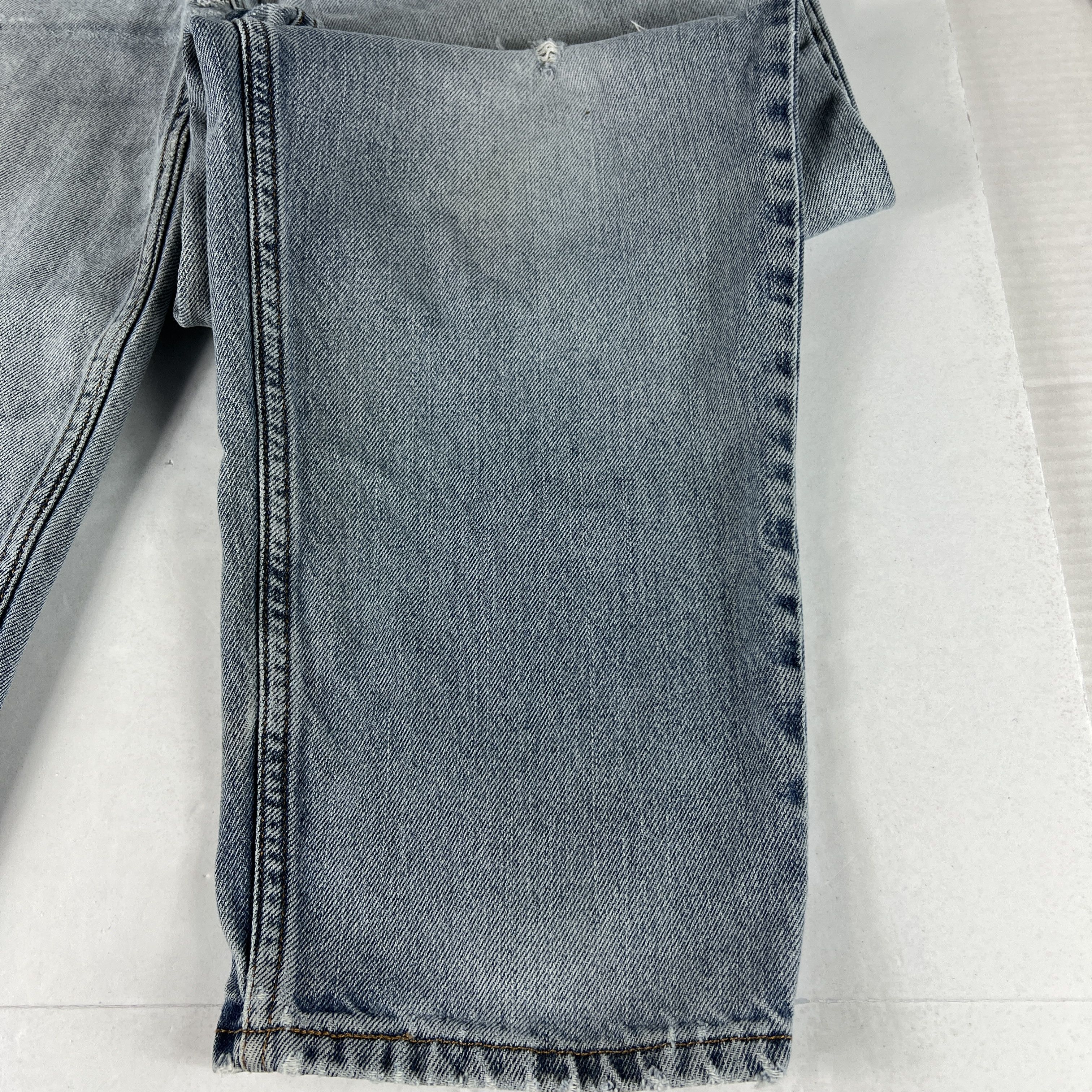 Levi's × Vintage Y2K Levi's Jeans 560 Loose Taper Blue Grunge Denim Size US 33 - 10 Thumbnail
