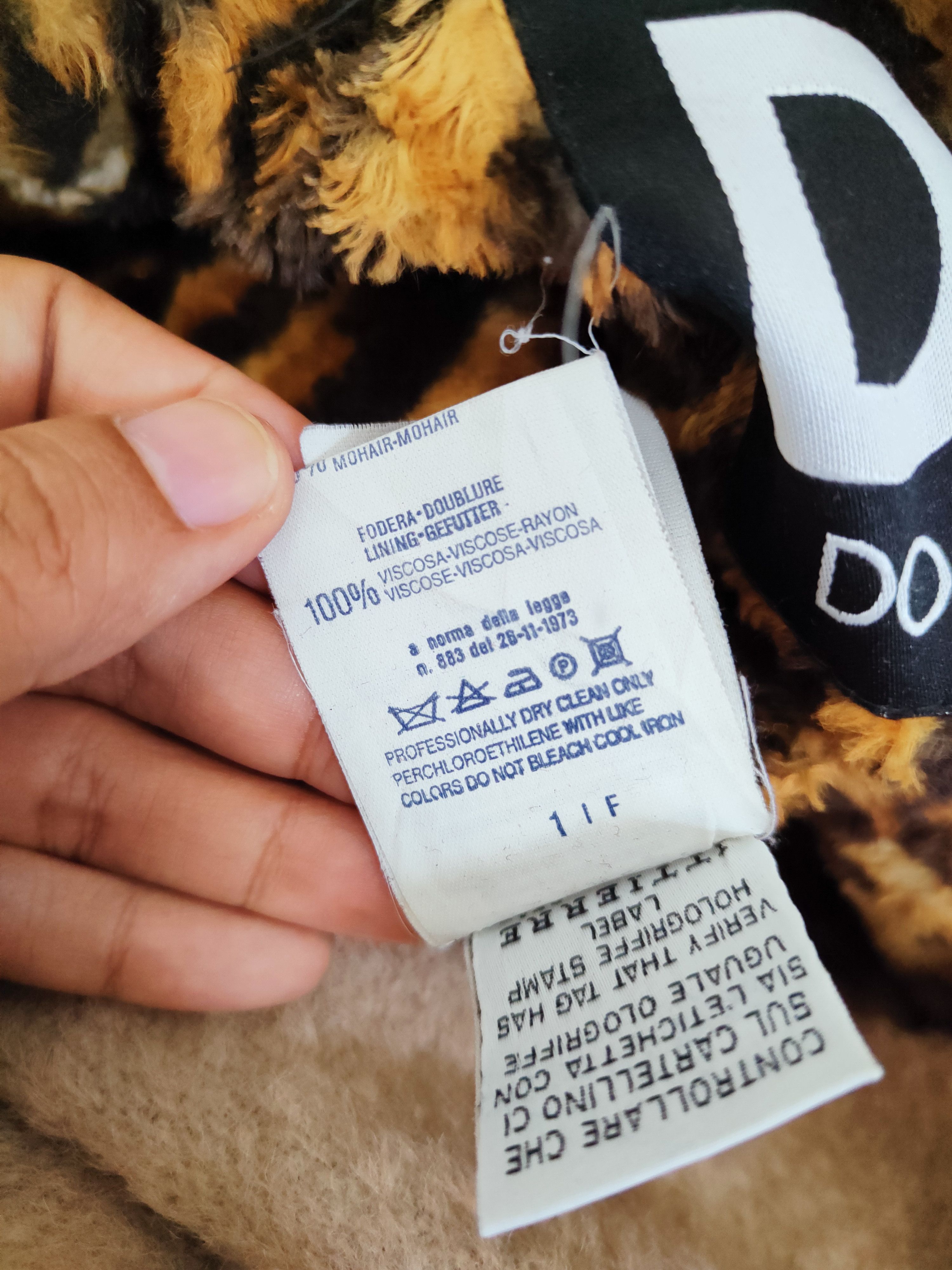 Dolce & Gabbana × Vintage Dolce & Gabbana Brown Fur Peacoat Size L / US 10 / IT 46 - 15 Thumbnail