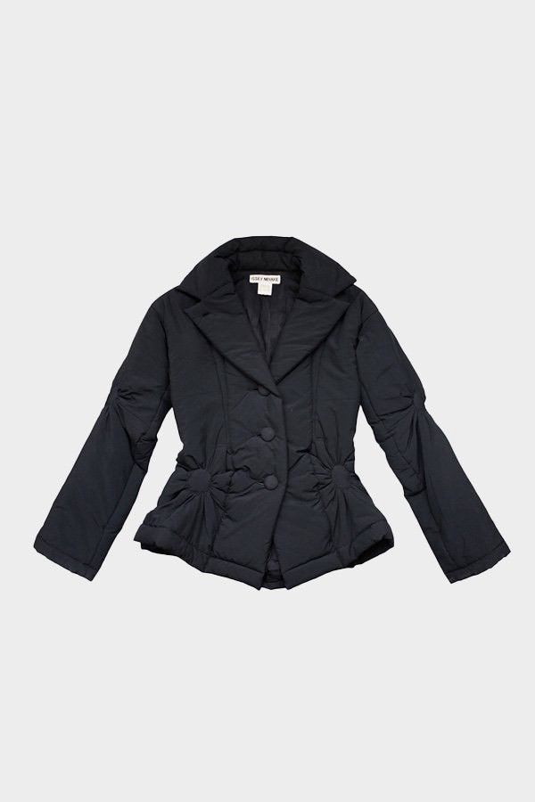 Issey Miyake Issey Miyake AW1993 Circle Ruched Puffer Blazer Jacket Size US S / EU 44-46 / 1 - 1 Thumbnail