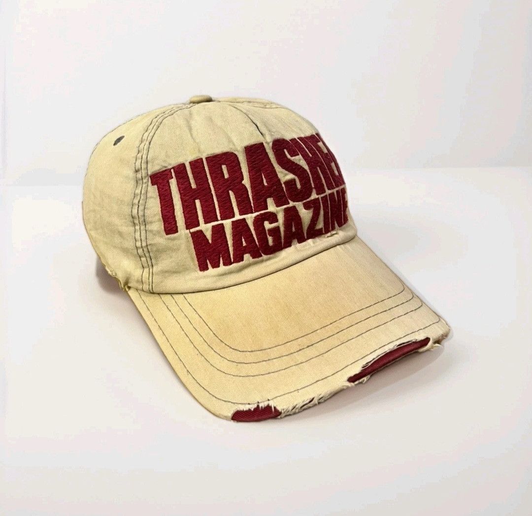 Thrasher Vintage Thrasher Magazine Distressed Cap Skateboard Size ONE SIZE - 2 Thumbnail