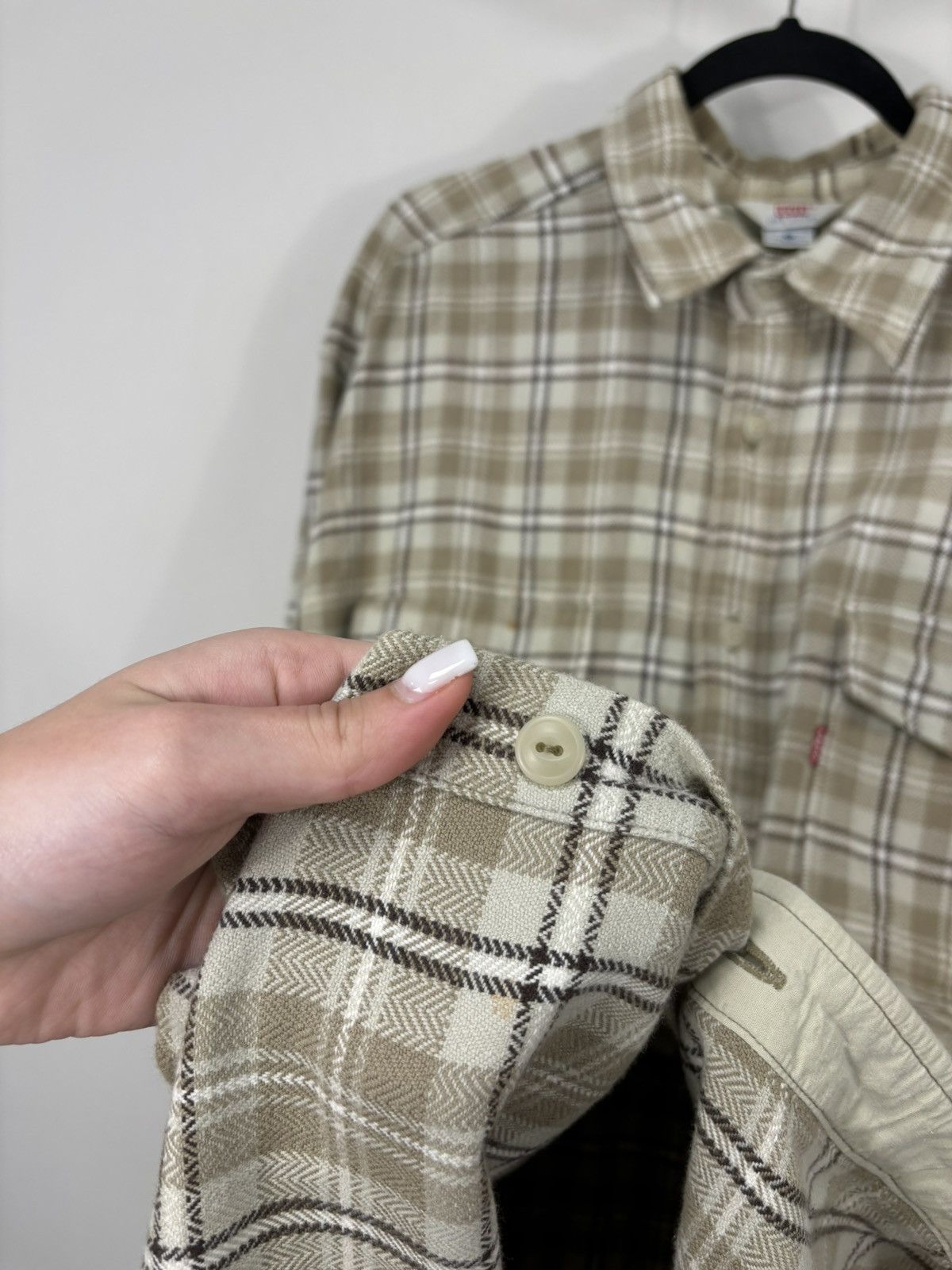 Levi's Vintage Levi’s Dry Goods 90s Checkered Hype Flannel Shirt Size US L / EU 52-54 / 3 - 16 Thumbnail
