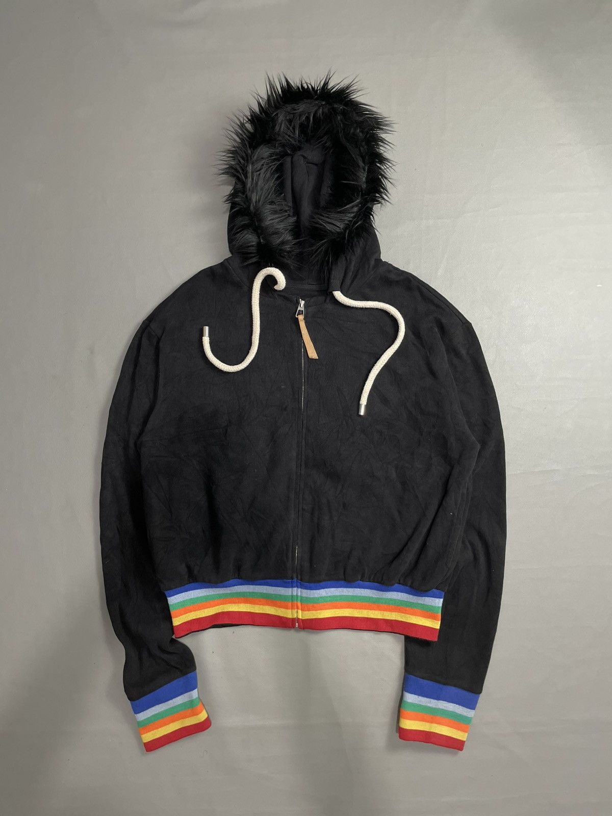Hysteric Glamour Undefined Lovers Fur Hoodie Size US S / EU 44-46 / 1 - 1 Thumbnail